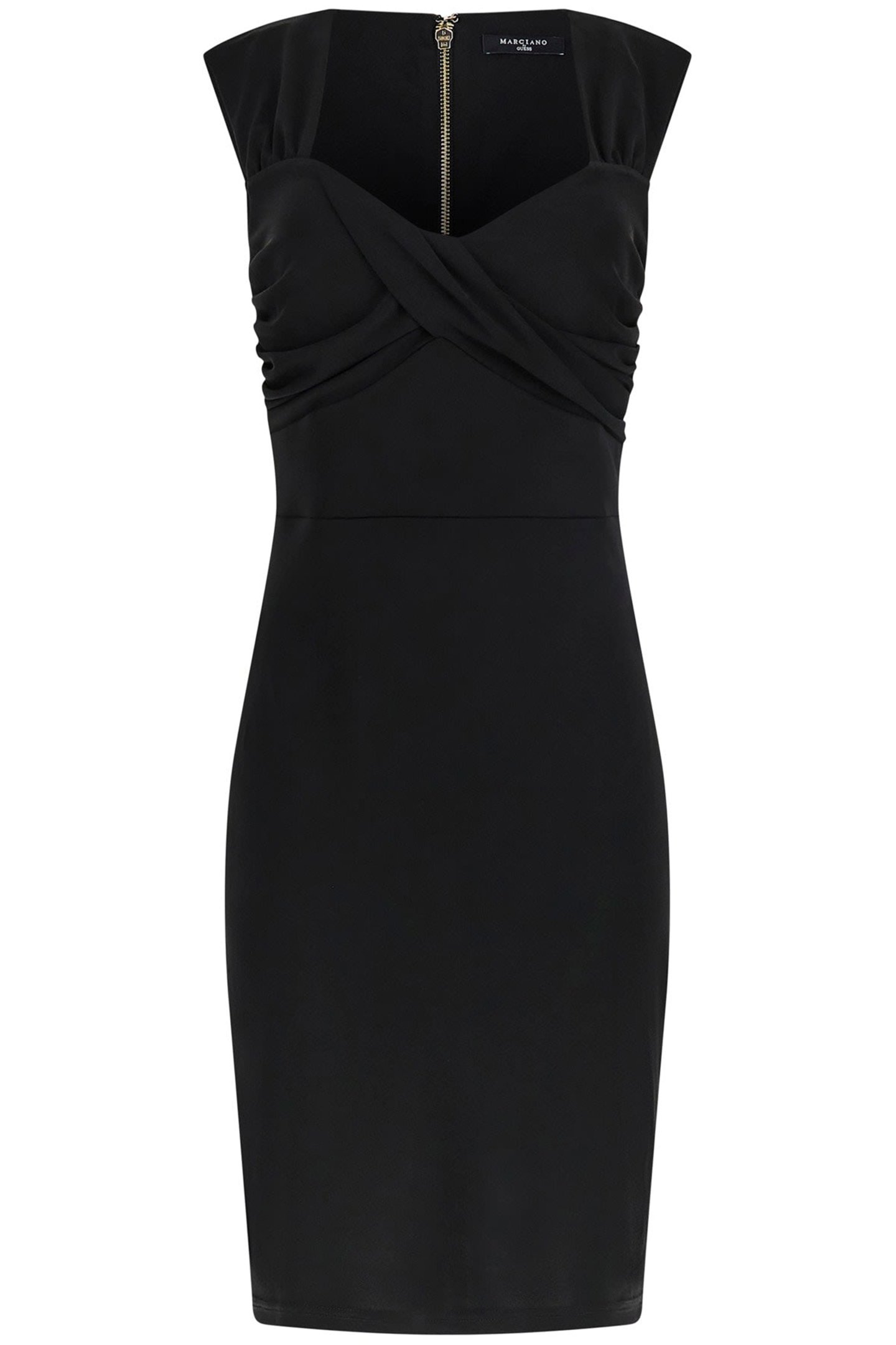 DORIS MIDI DRESS JET BLACK A996 1