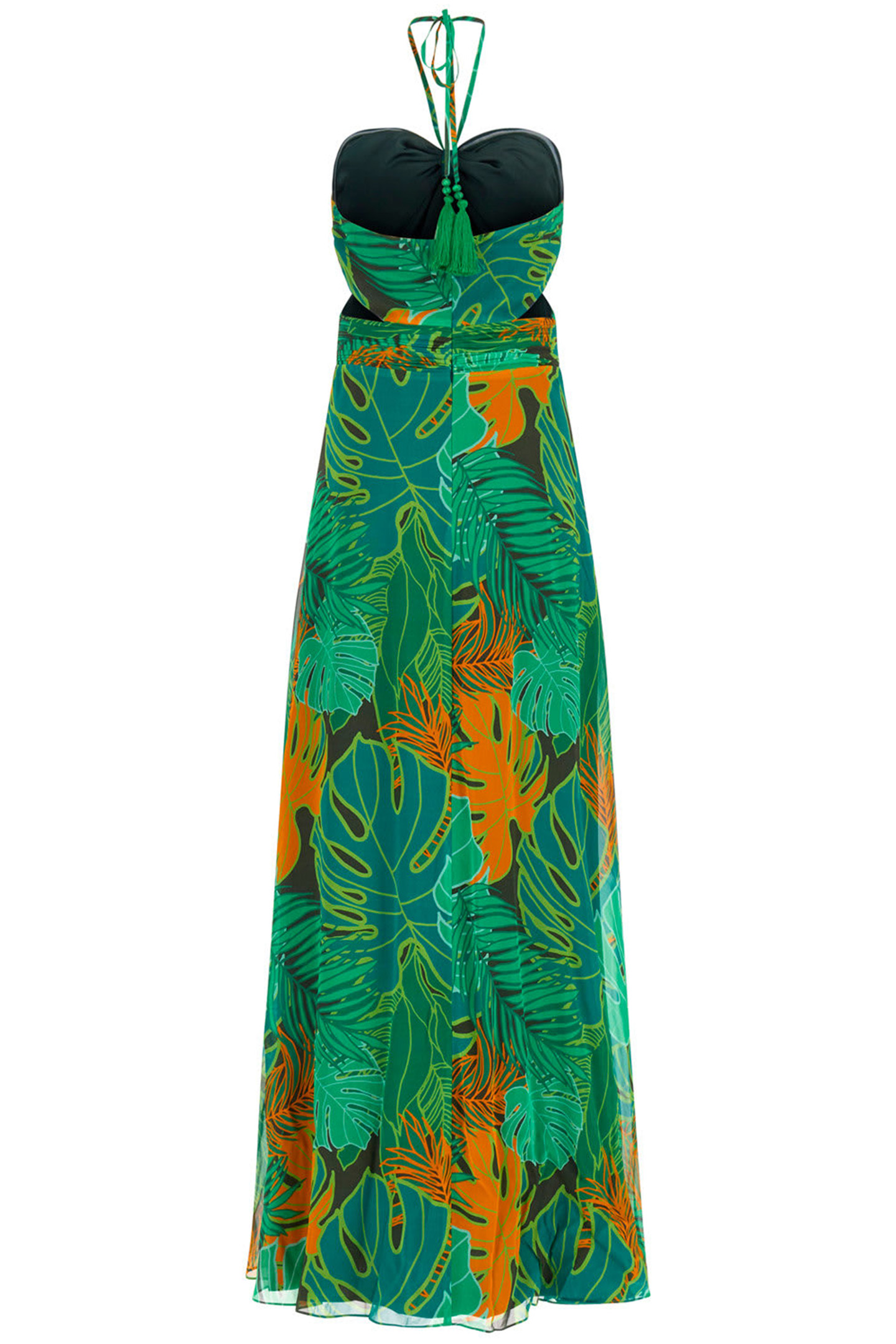 AMAZON SL MAXI DRESS AMAZON LEAF 4