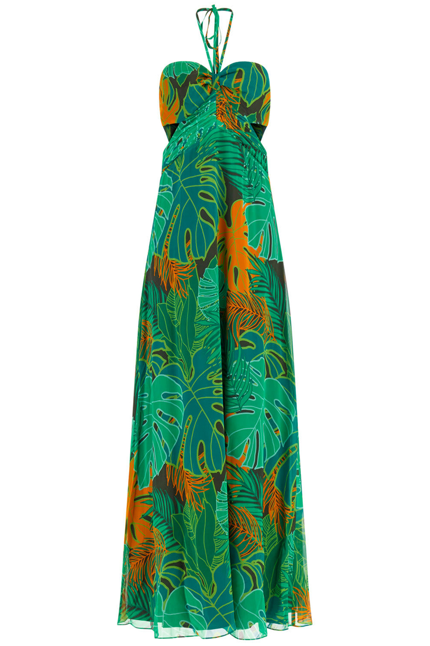 AMAZON SL MAXI DRESS AMAZON LEAF 3