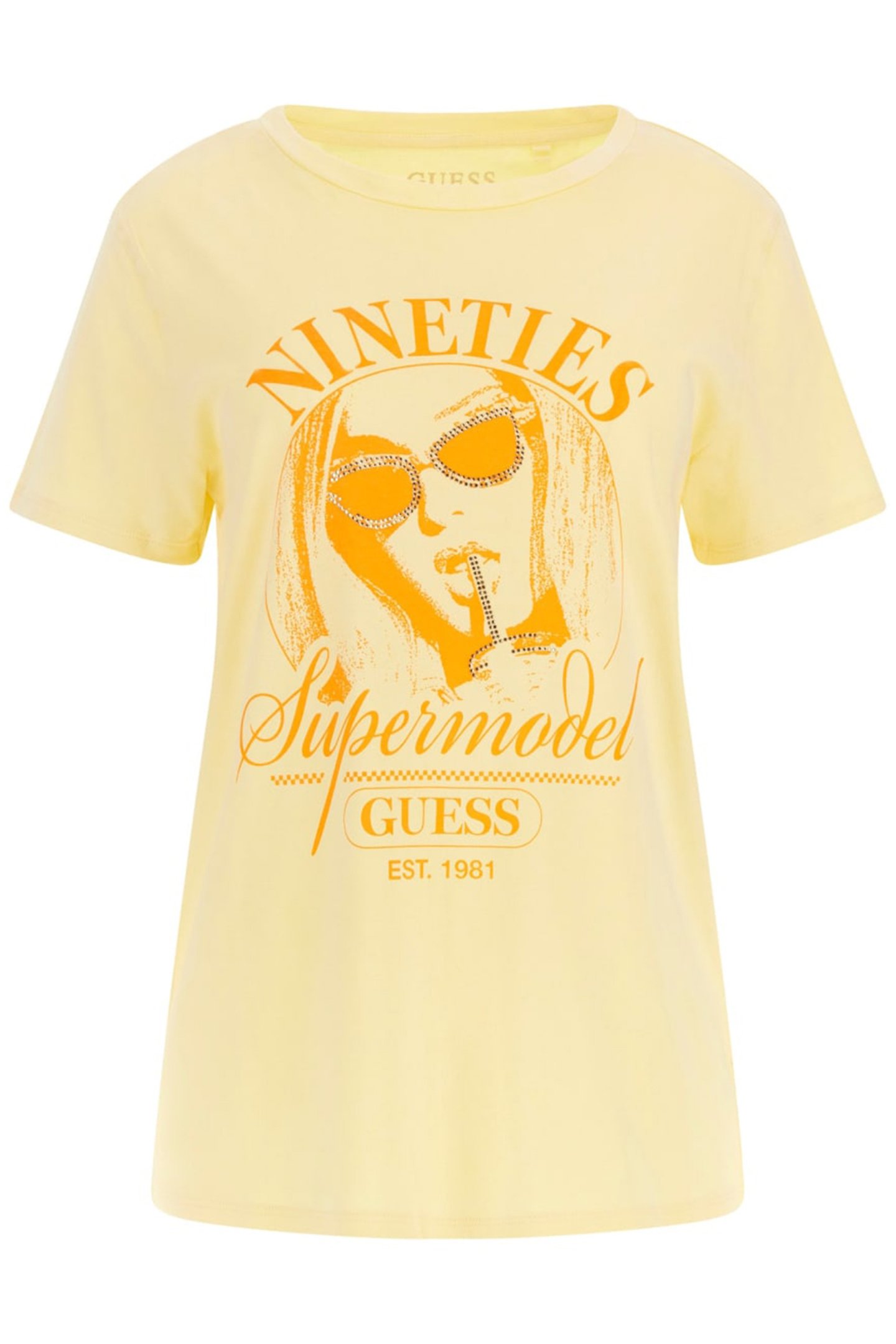 SS 90S SUPERMODEL EA TART YELLOW MULTI by GUESS ECO