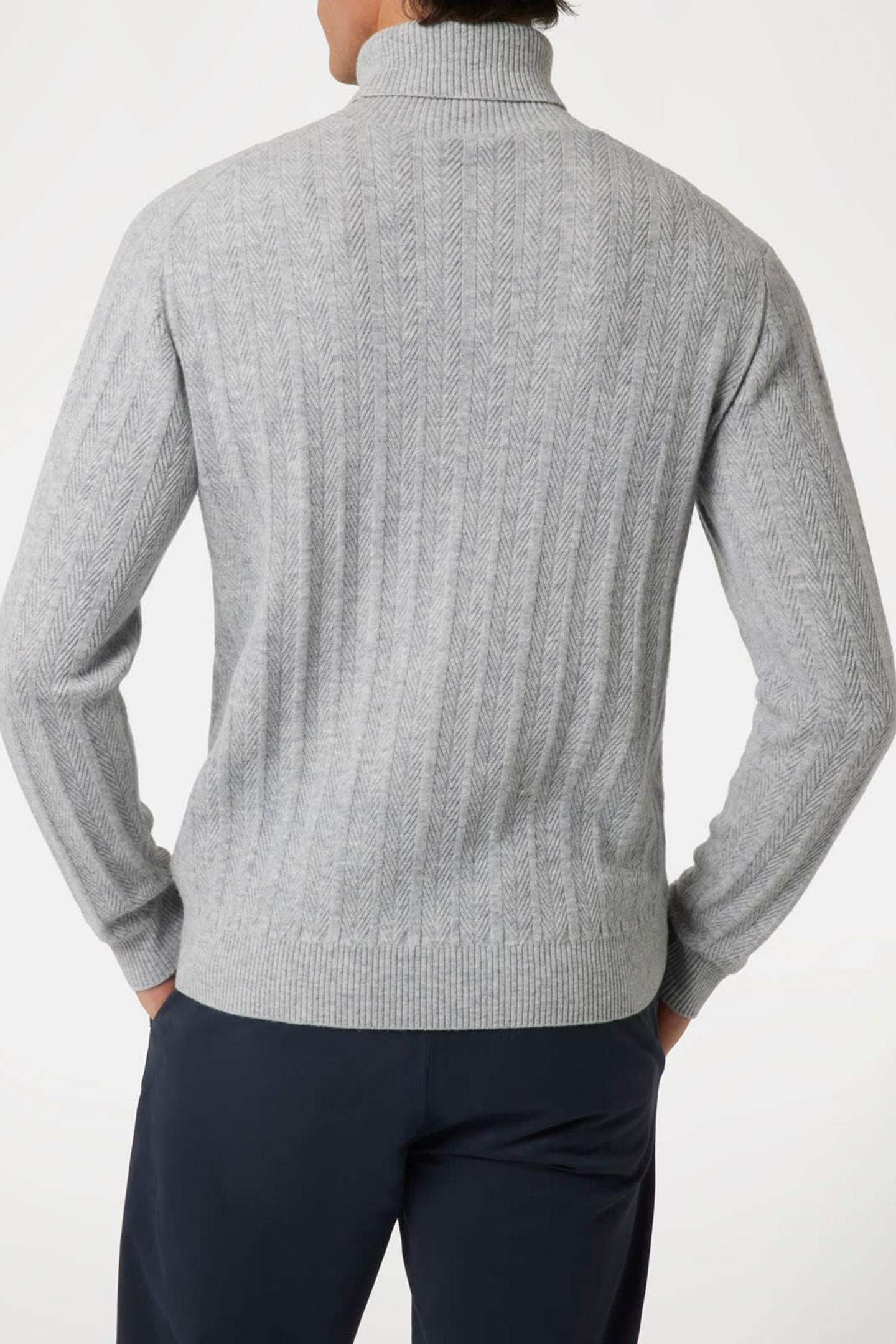 LS TN HERRINGBONE ST LIGHT STONE HEATHER 2