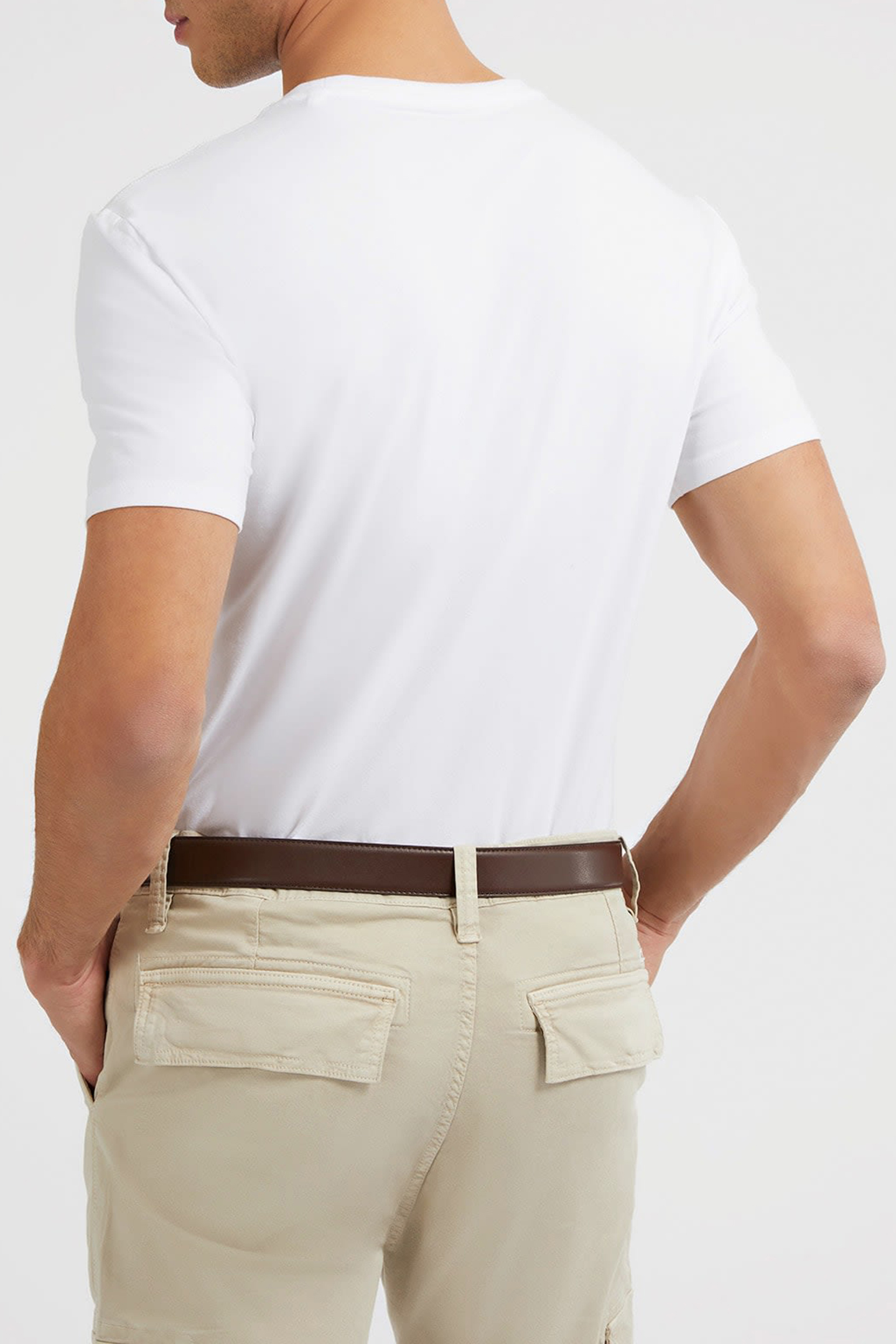 CN SS CORE TEE STR PURE WHITE 2