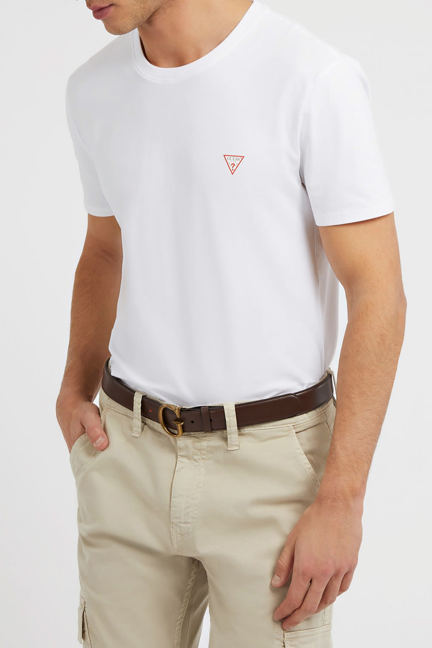 CN SS CORE TEE STR PURE WHITE 1