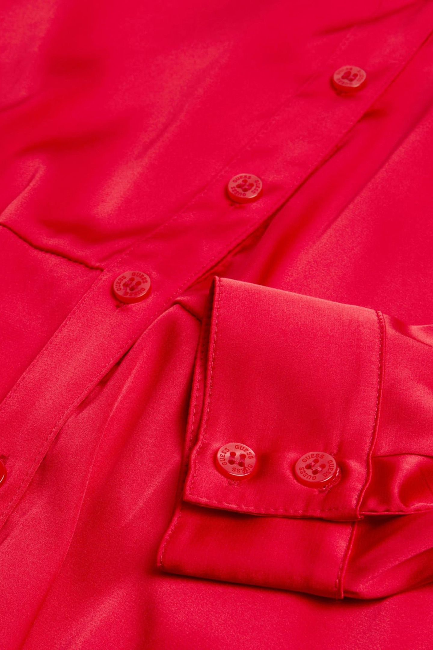 ES LS ALYA DRESS BONFIRE RED 9