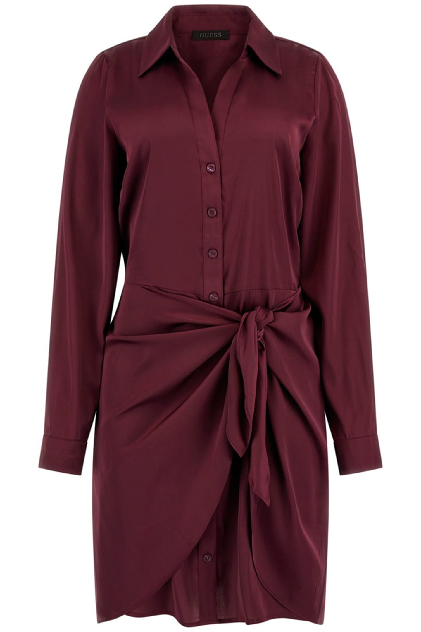 ES LS ALYA DRESS BLACK CHERRY 4