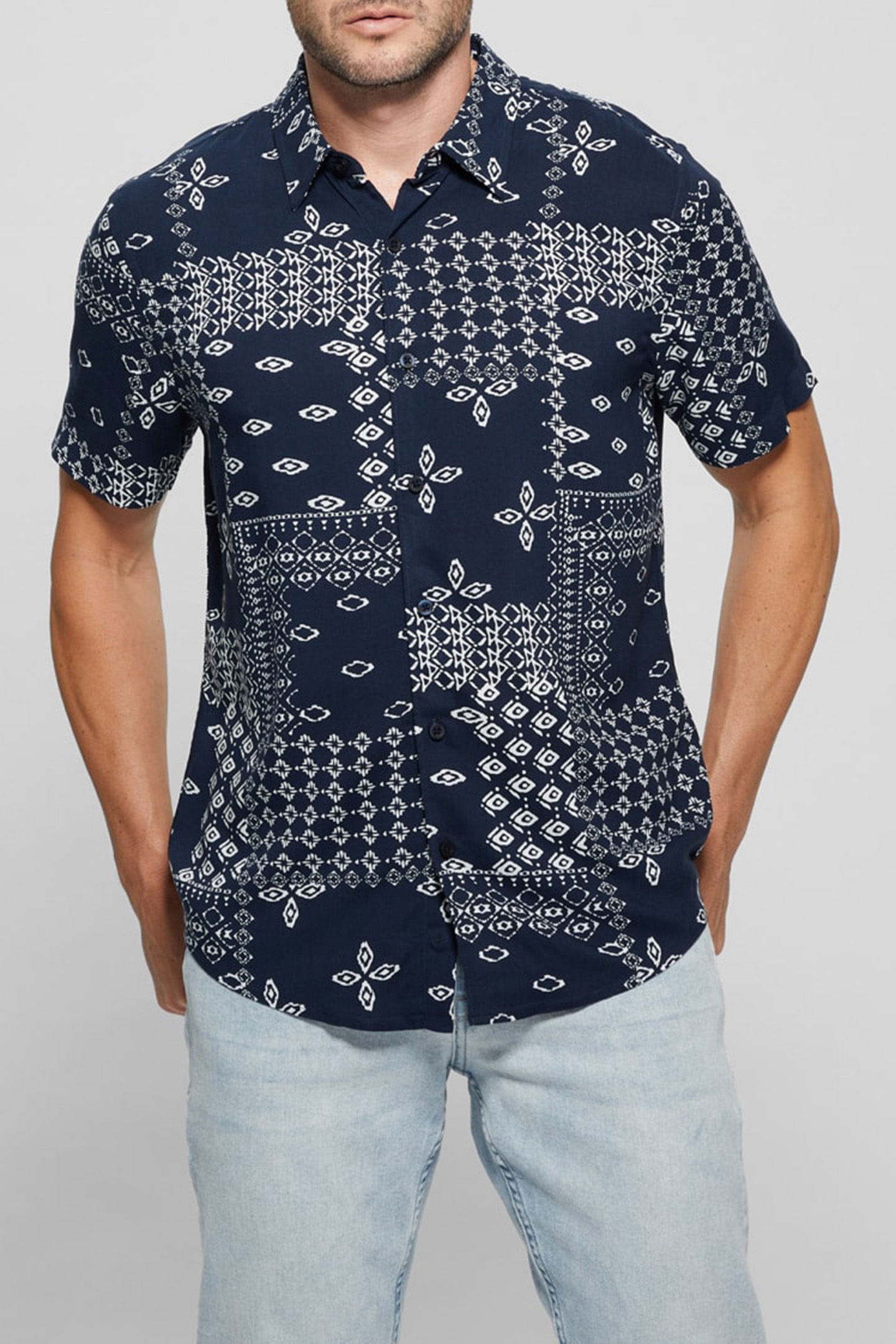 SS ECO RAYON GEO BAN GEO BANDANA 1