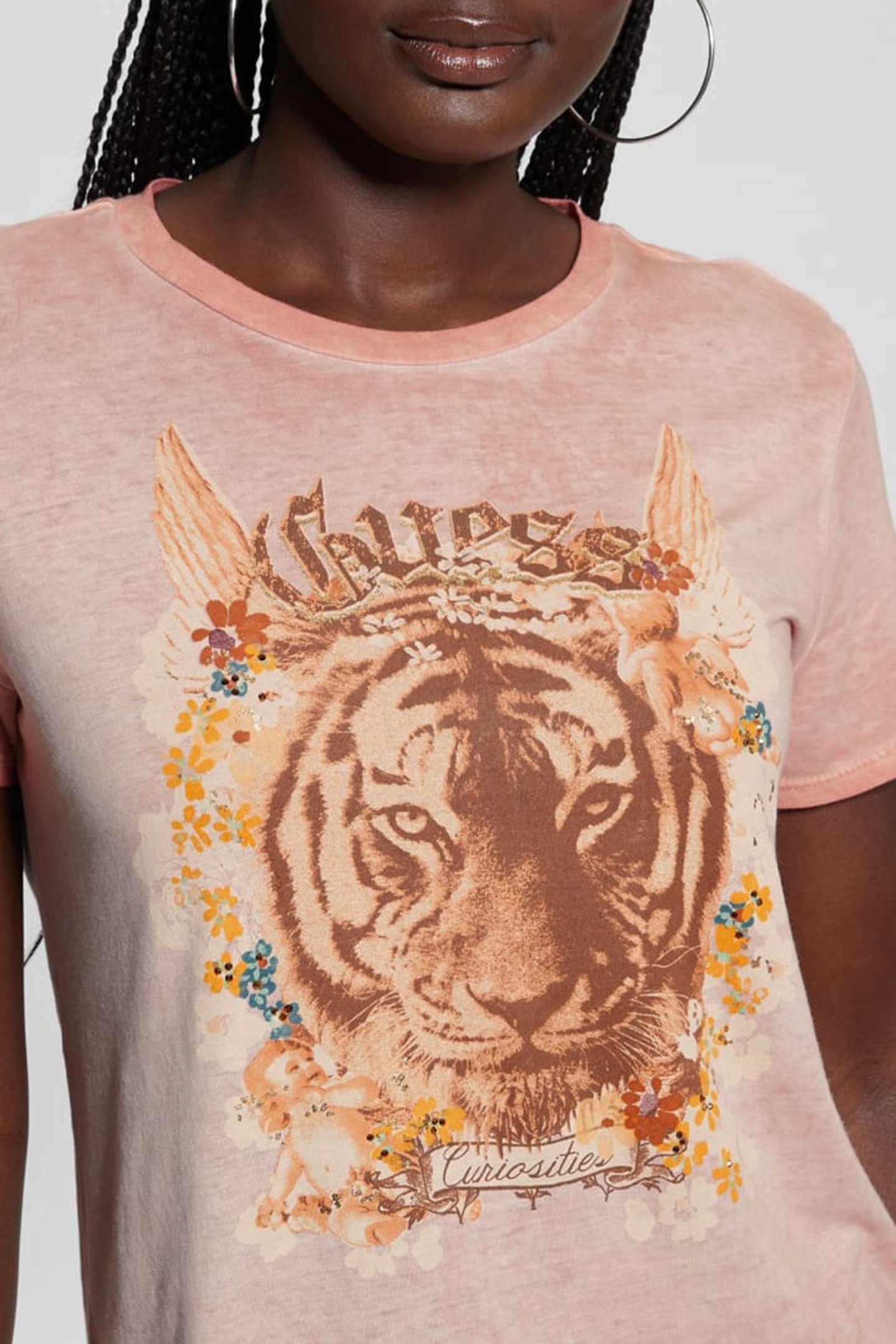 SS TIGER GOD EASY TE SATIN ROSE MULTI 4