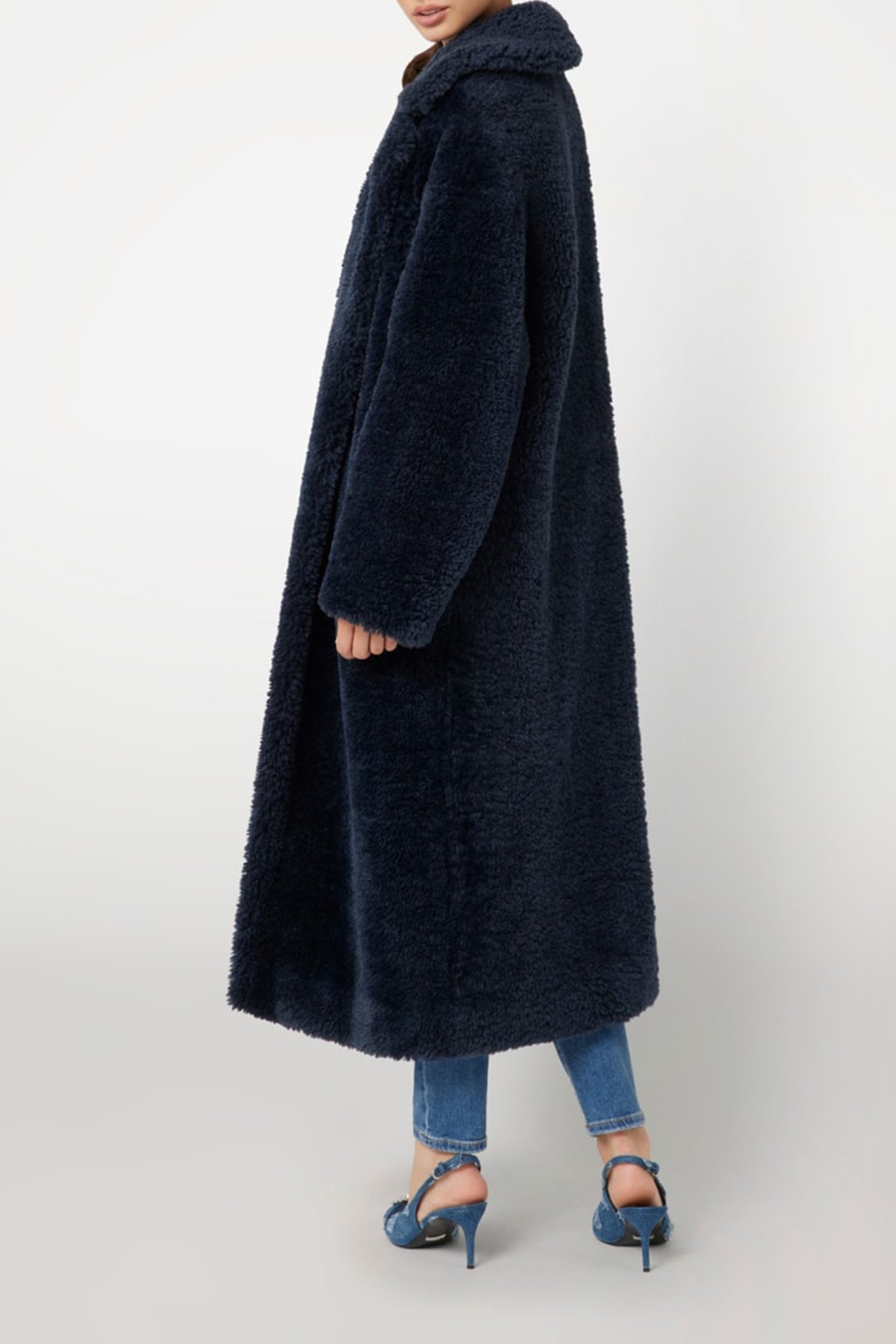 NEW ALINA LONG COAT SUITING BLUE 2