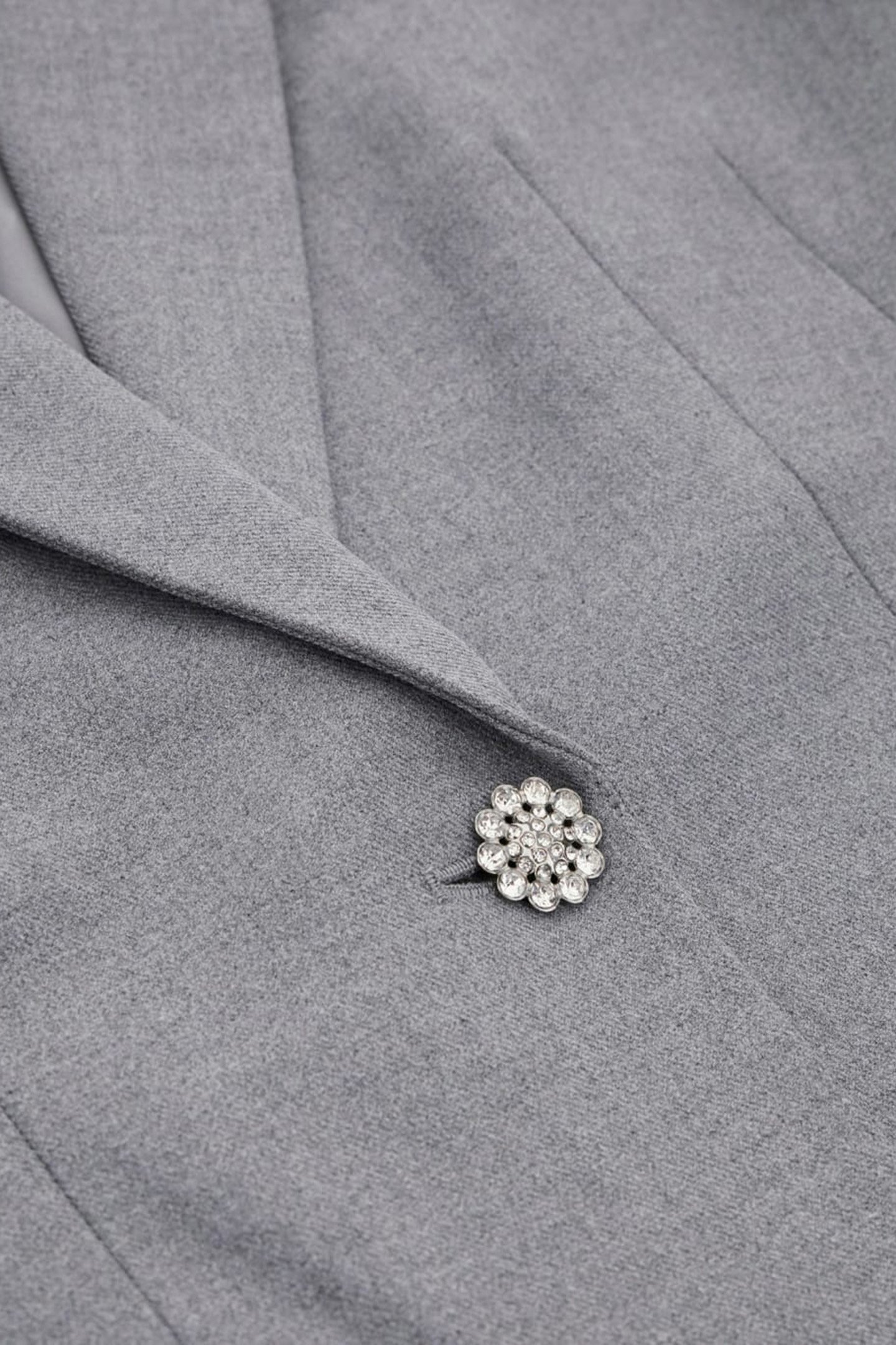 DORIS SINGLE BREAST CLOUDY GREY HEATHER 9