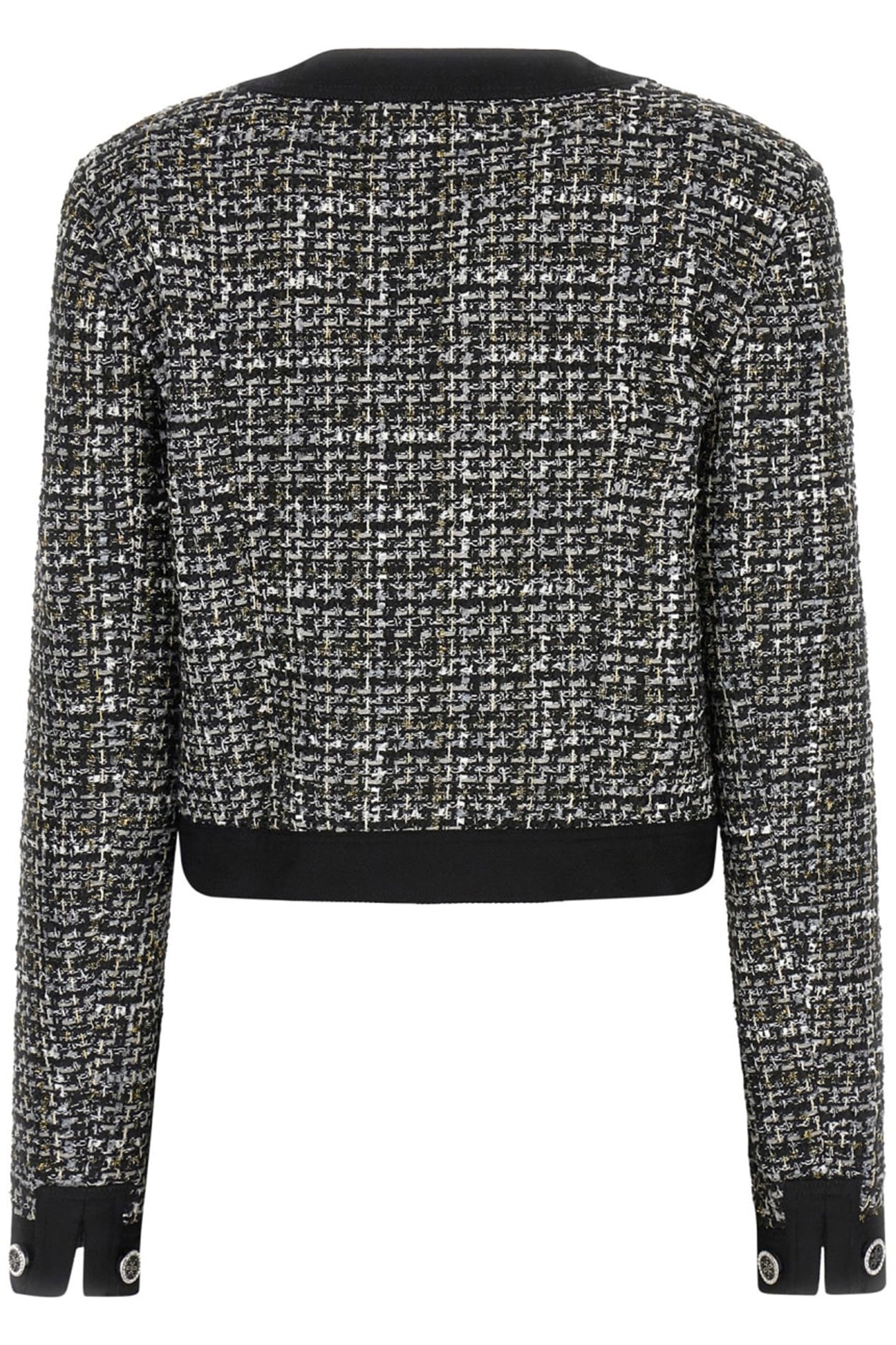 YVONNE MIX DENIM TWE BLACK AND WHITE BOUC 4