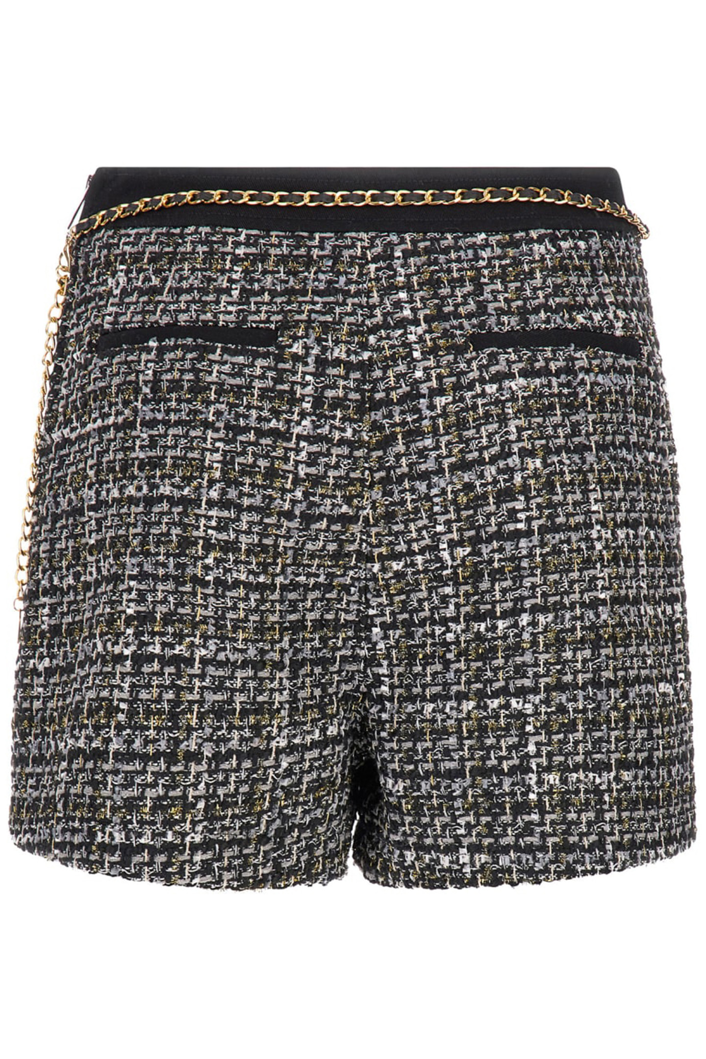 YVONNE MIX DENIM TWE BLACK AND WHITE BOUC 5