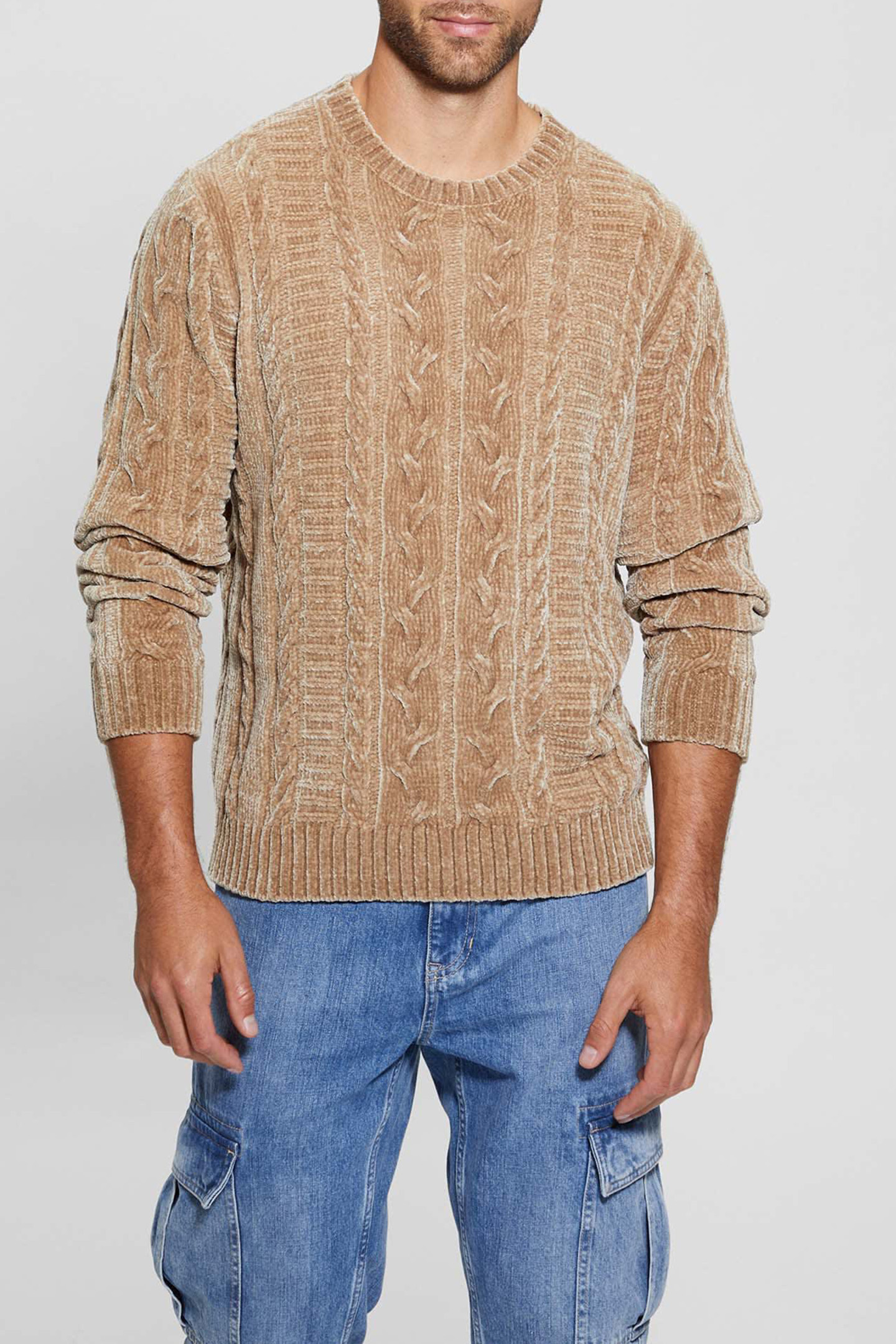 EGIDIO CN CABLE CHEN DESERT MUD by GUESS ECO