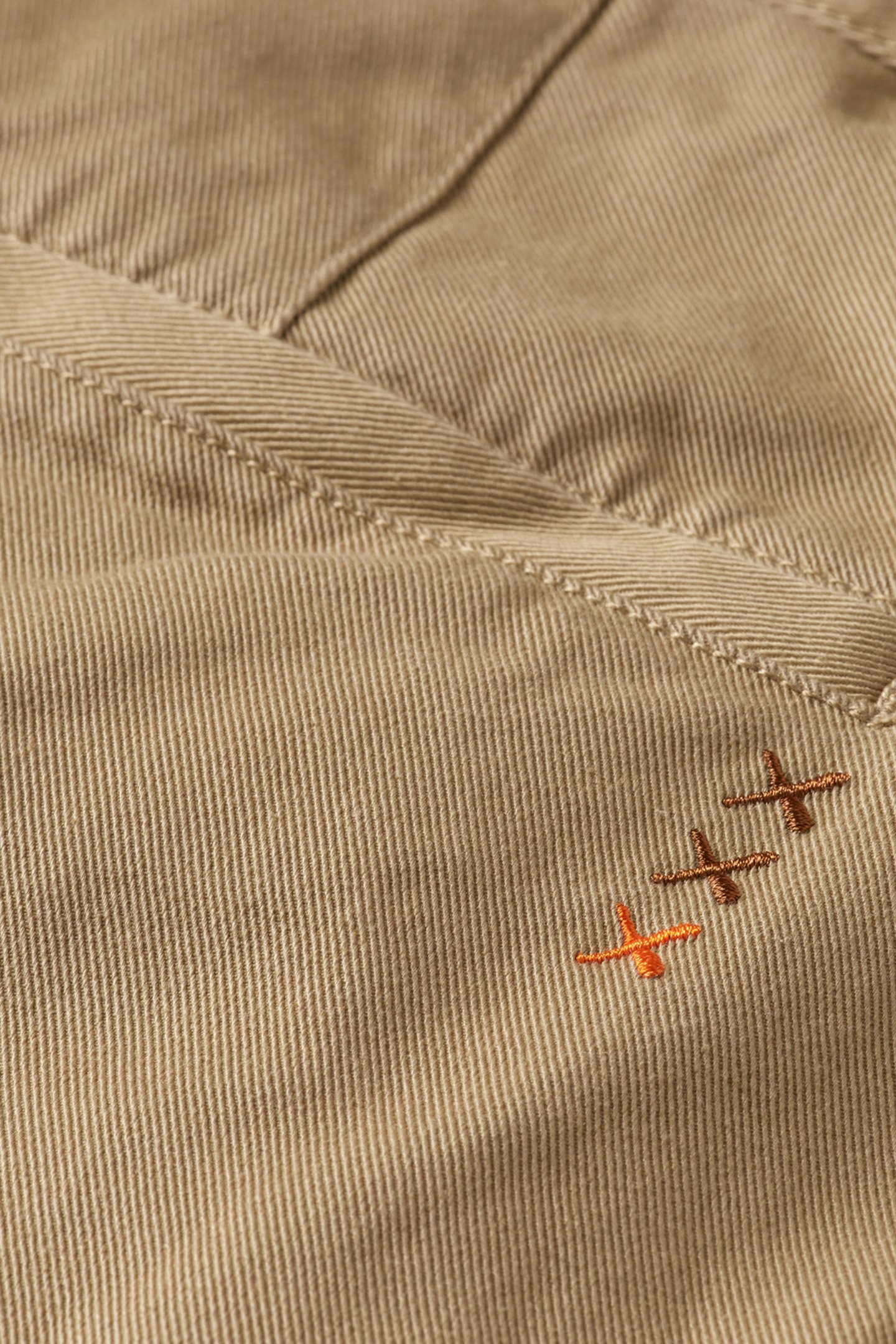 LOOSE TAPERED COTTON-TWILL CARGO PANT DESERT SAND 9