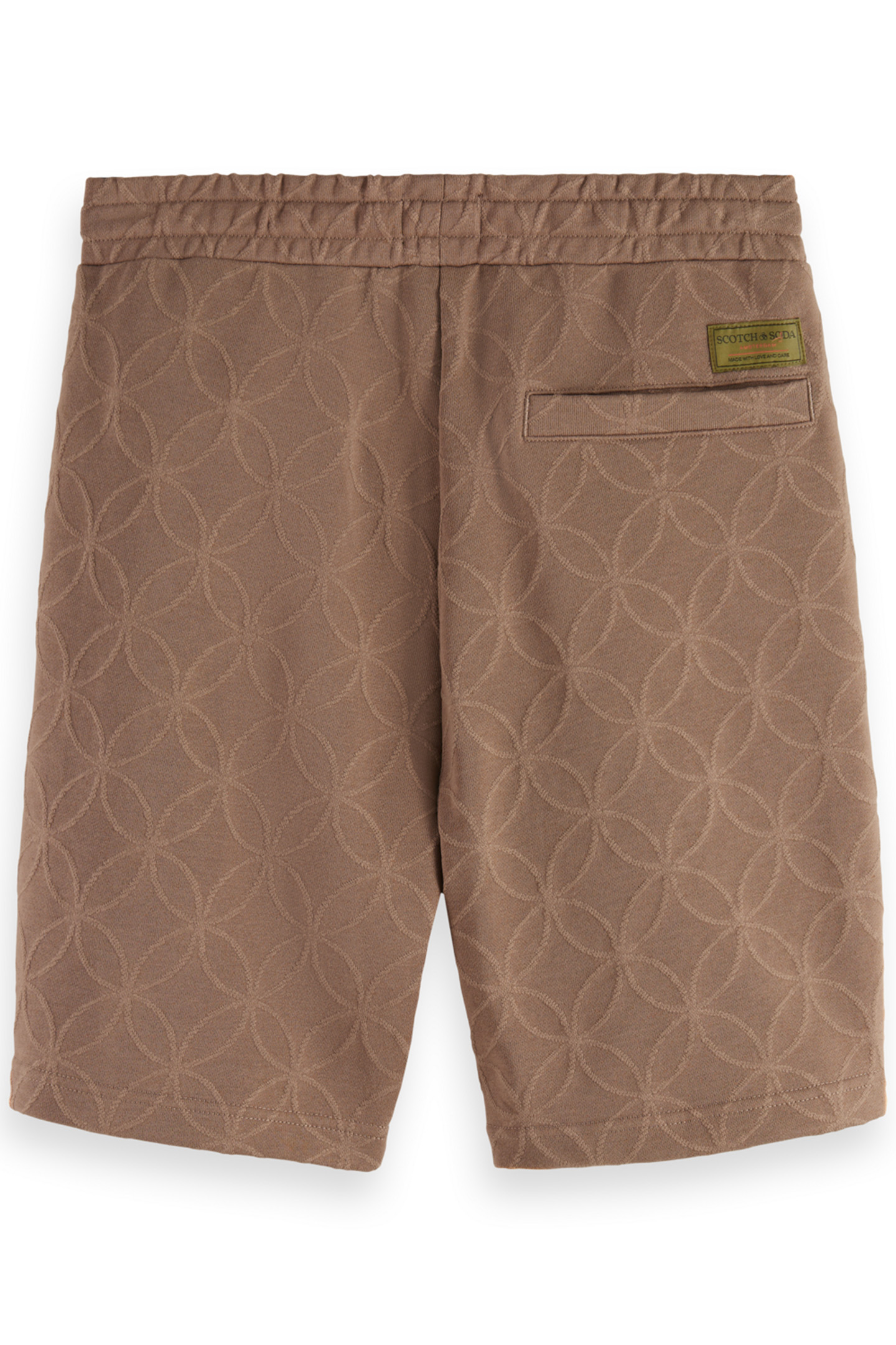JACQUARD TERRY SWEATSHORTS CAPPUCHINO 2