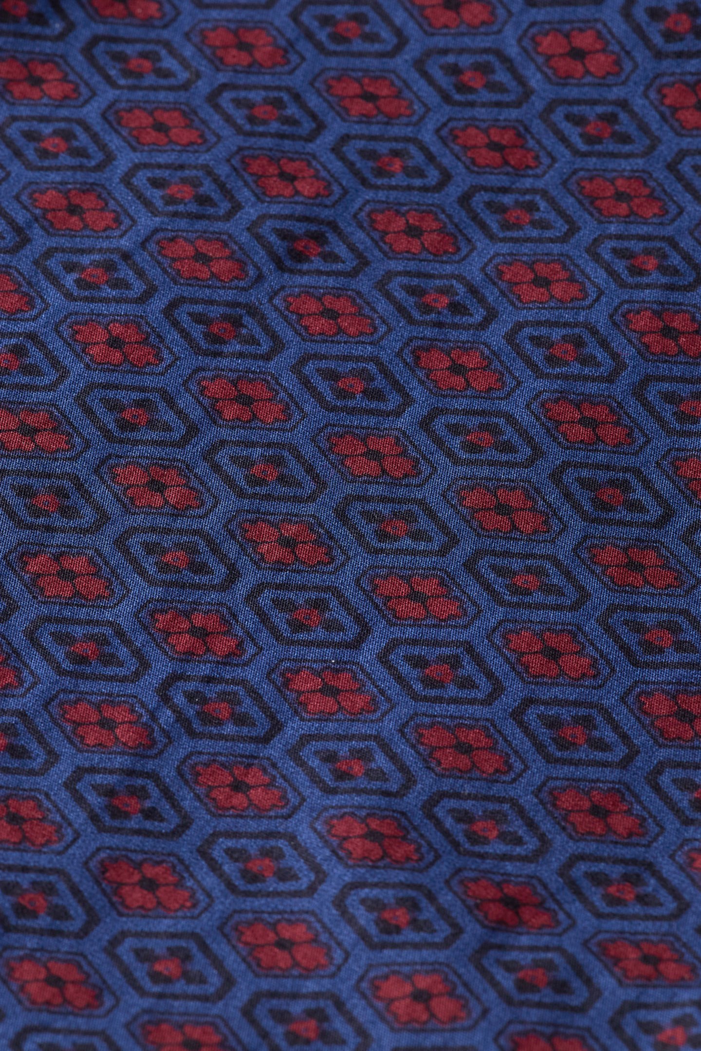 SLIM FIT DITSY AOP SHIRT NIGHT BOOKCOVER DITSY 9