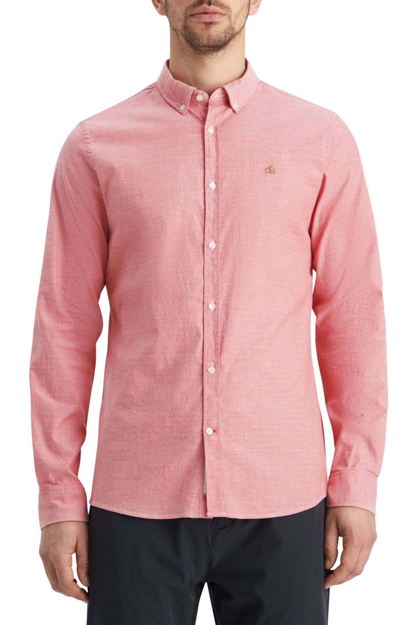 SEASONAL ESSENTIALS OXFORD SHIRT NEGRONI by Scotch & Soda