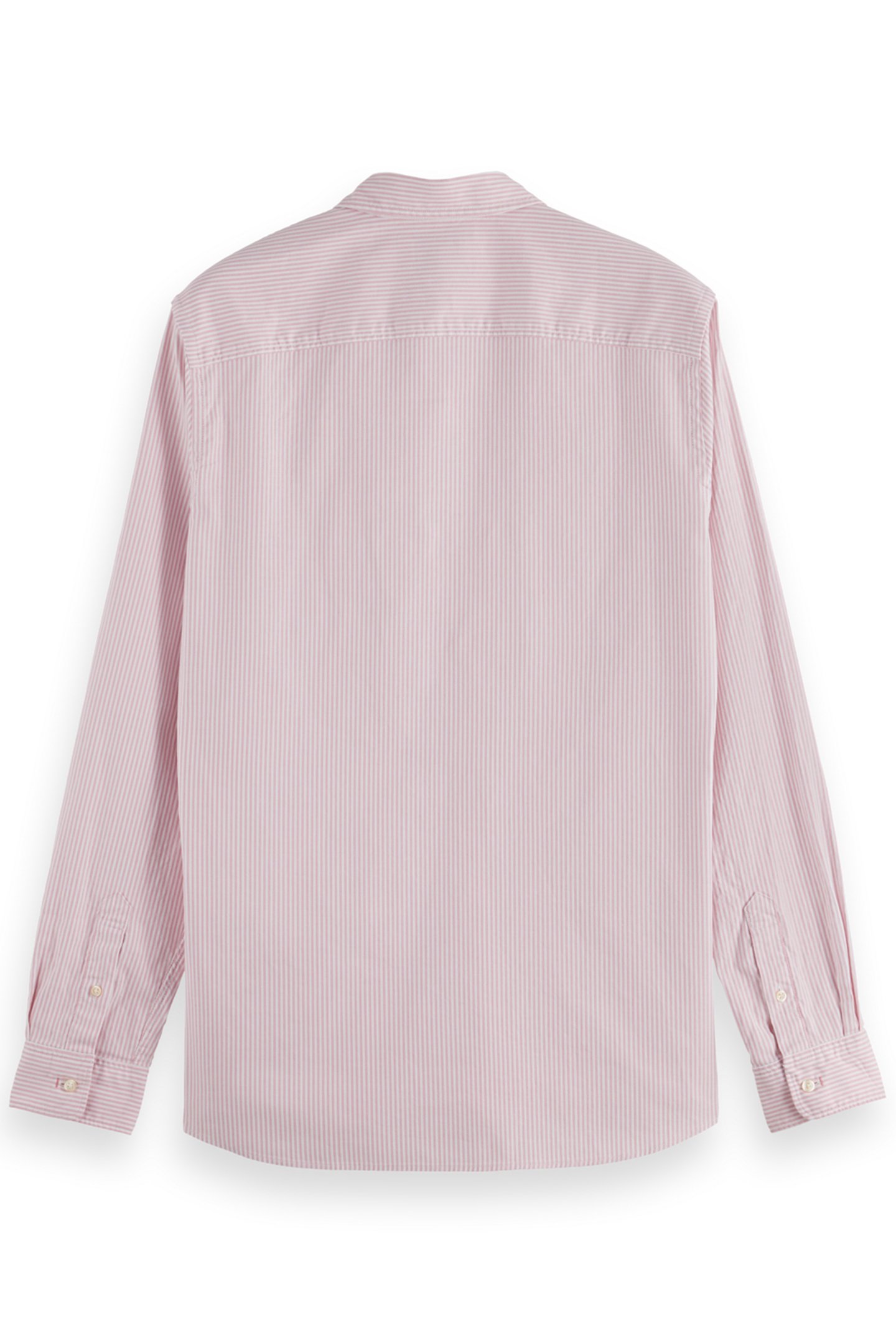 SEASONAL ESSENTIALS OXFORD STRIPED SHIRT PINK STRIPE 2