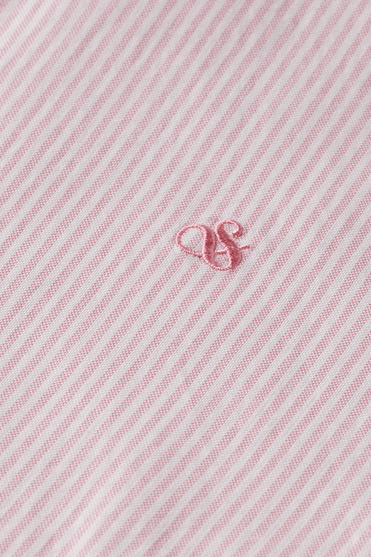 SEASONAL ESSENTIALS OXFORD STRIPED SHIRT PINK STRIPE 3