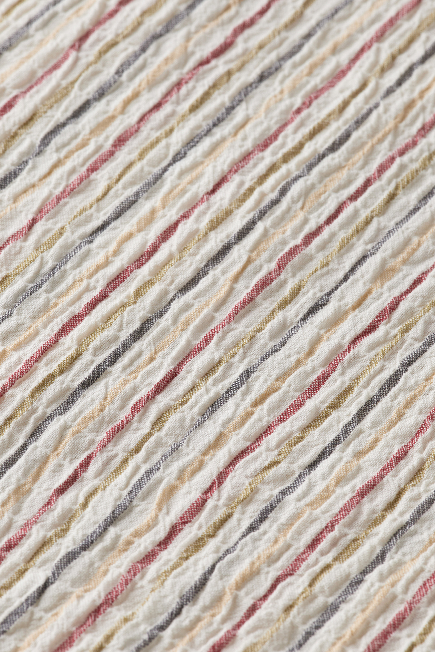 RELAXED FIT SEERSUCKER STRIPE SHIRT MULTI STRIPE 3