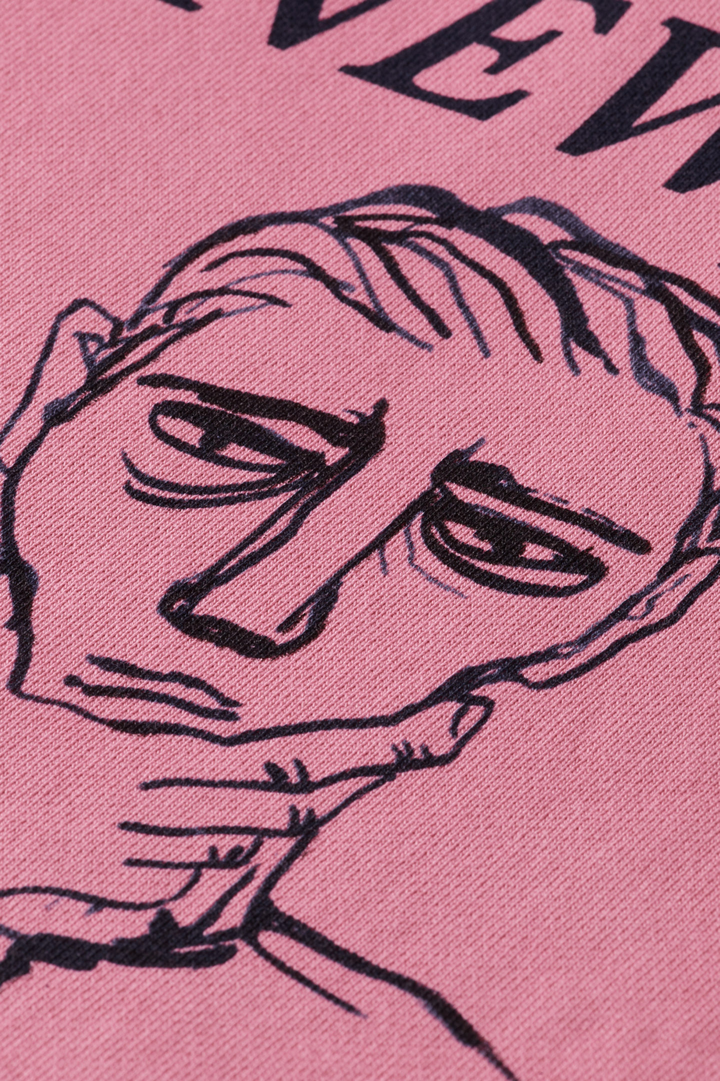 FRONT ARTWORK HOODIE POETRY PINK 3