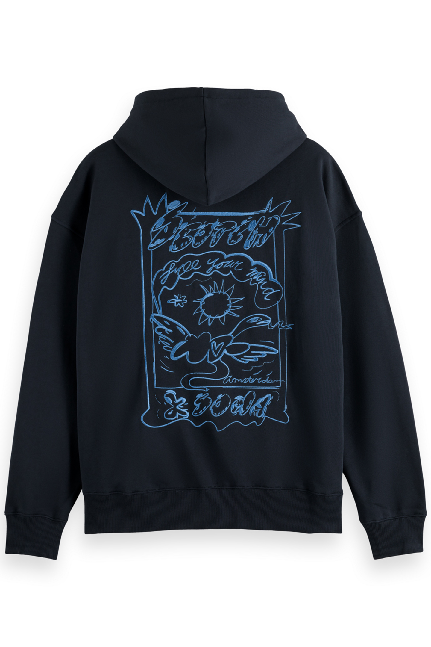 EMBROIDERED ARTWORK HOODIE NIGHT 4