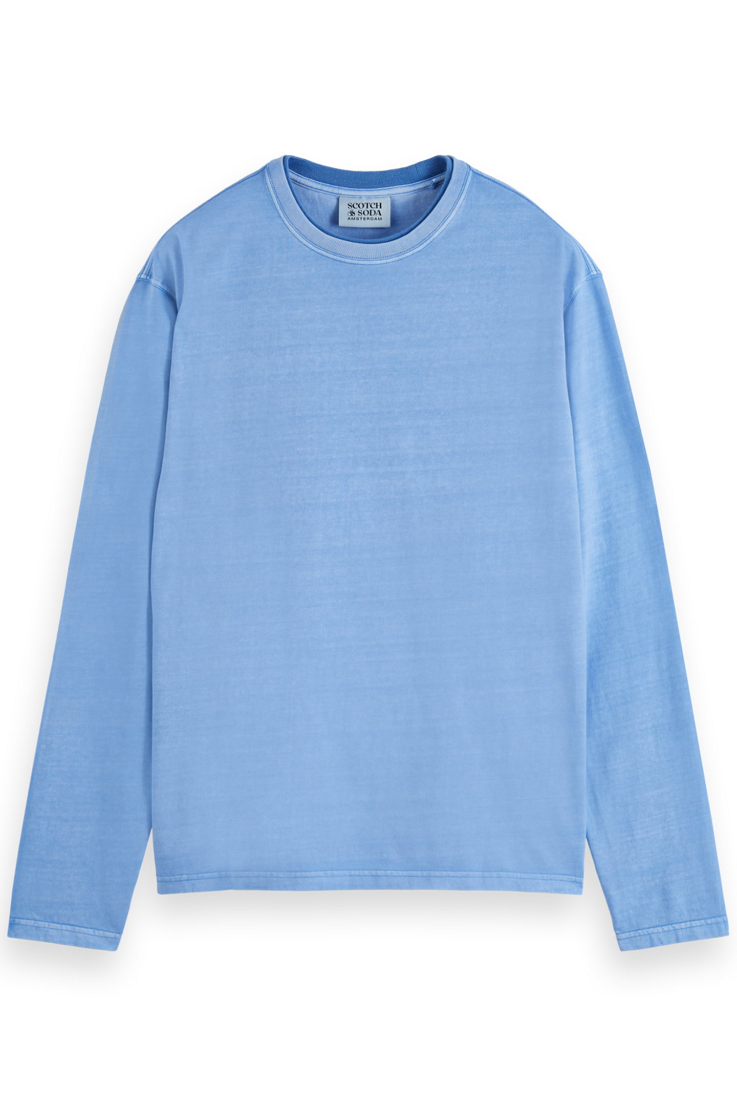 3 CROSSES PROGRAM RELAXED FIT T-SHIRT LS MYSTIC BLUE 1