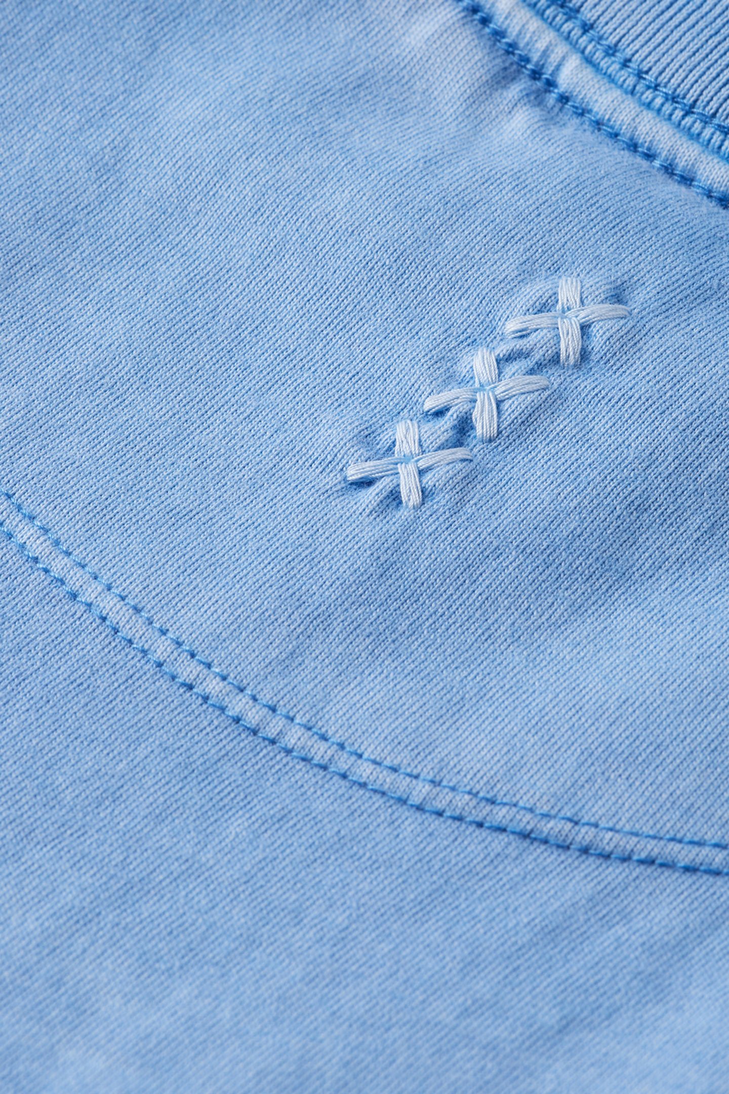 3 CROSSES PROGRAM LOOSE FIT T-SHIRT SS MYSTIC BLUE 3