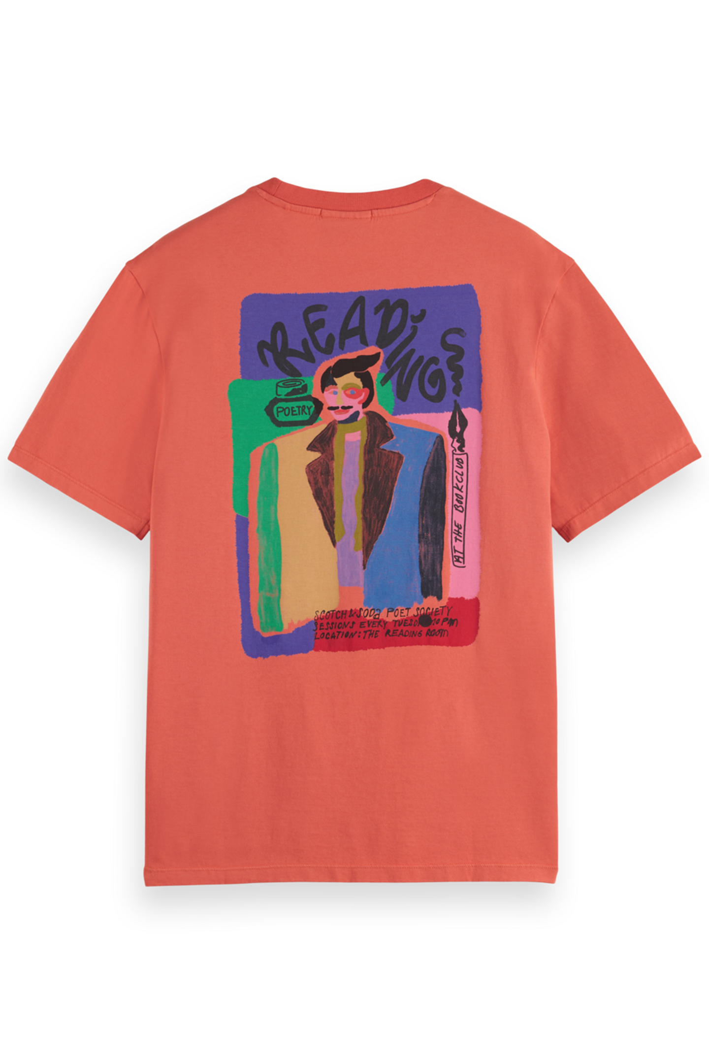 REGULAR FIT FRONT BACK ARTWORK T-SHIRT NEGRONI 5