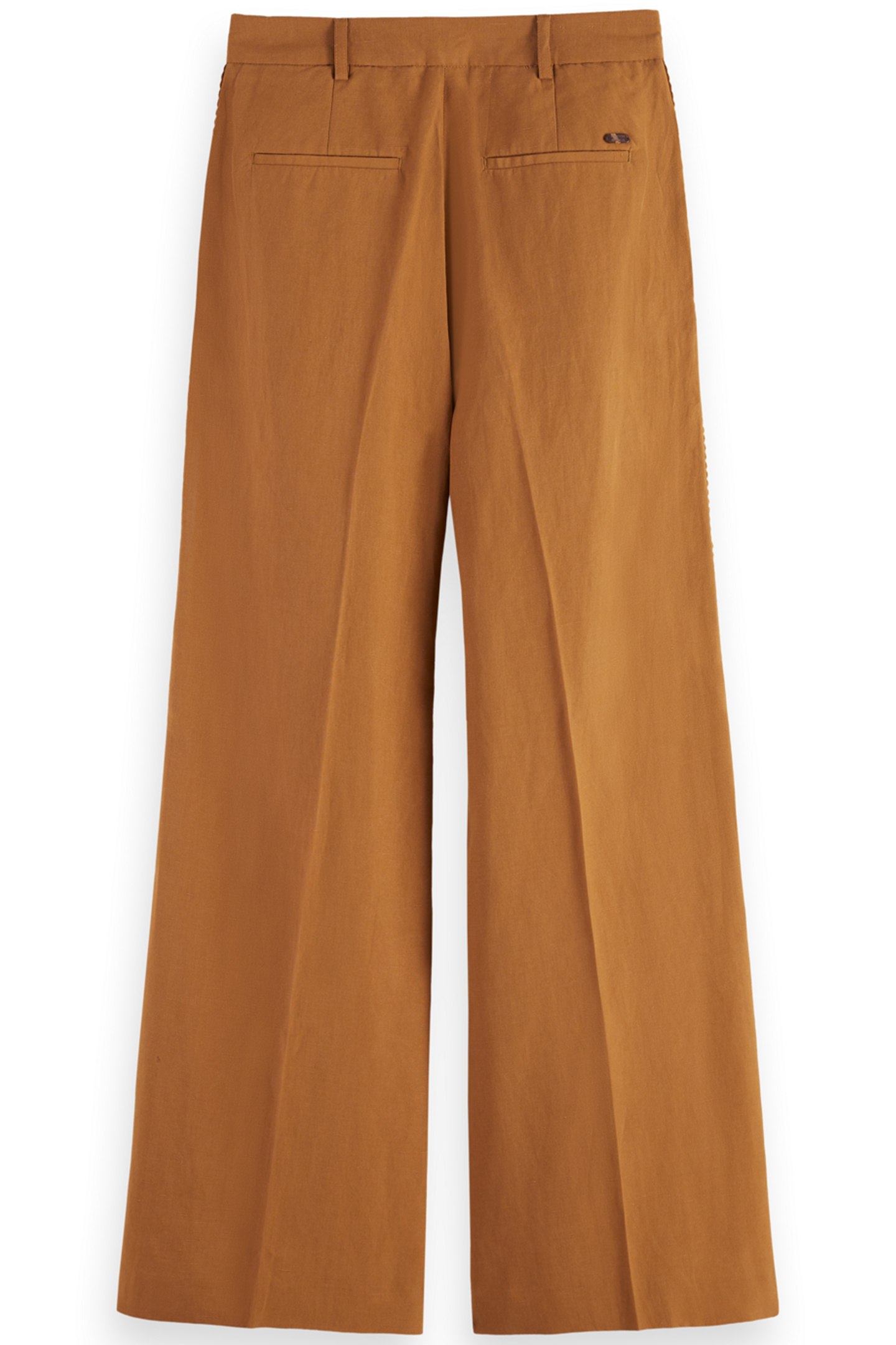 HANA PANT WITH CROCHET DETAIL TOBACCO 2