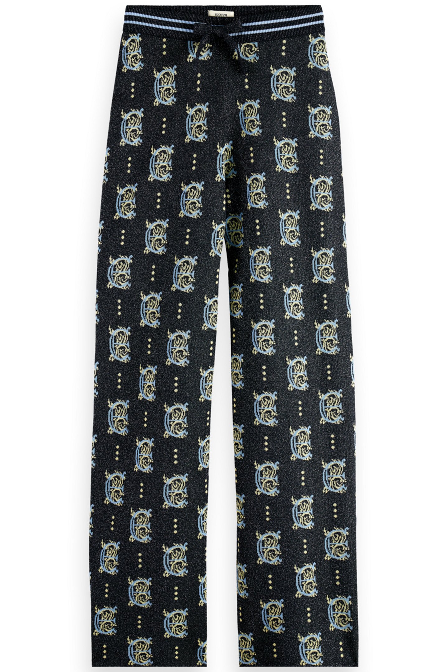 JACQUARD KNITTED TROUSERS NIGHT 4