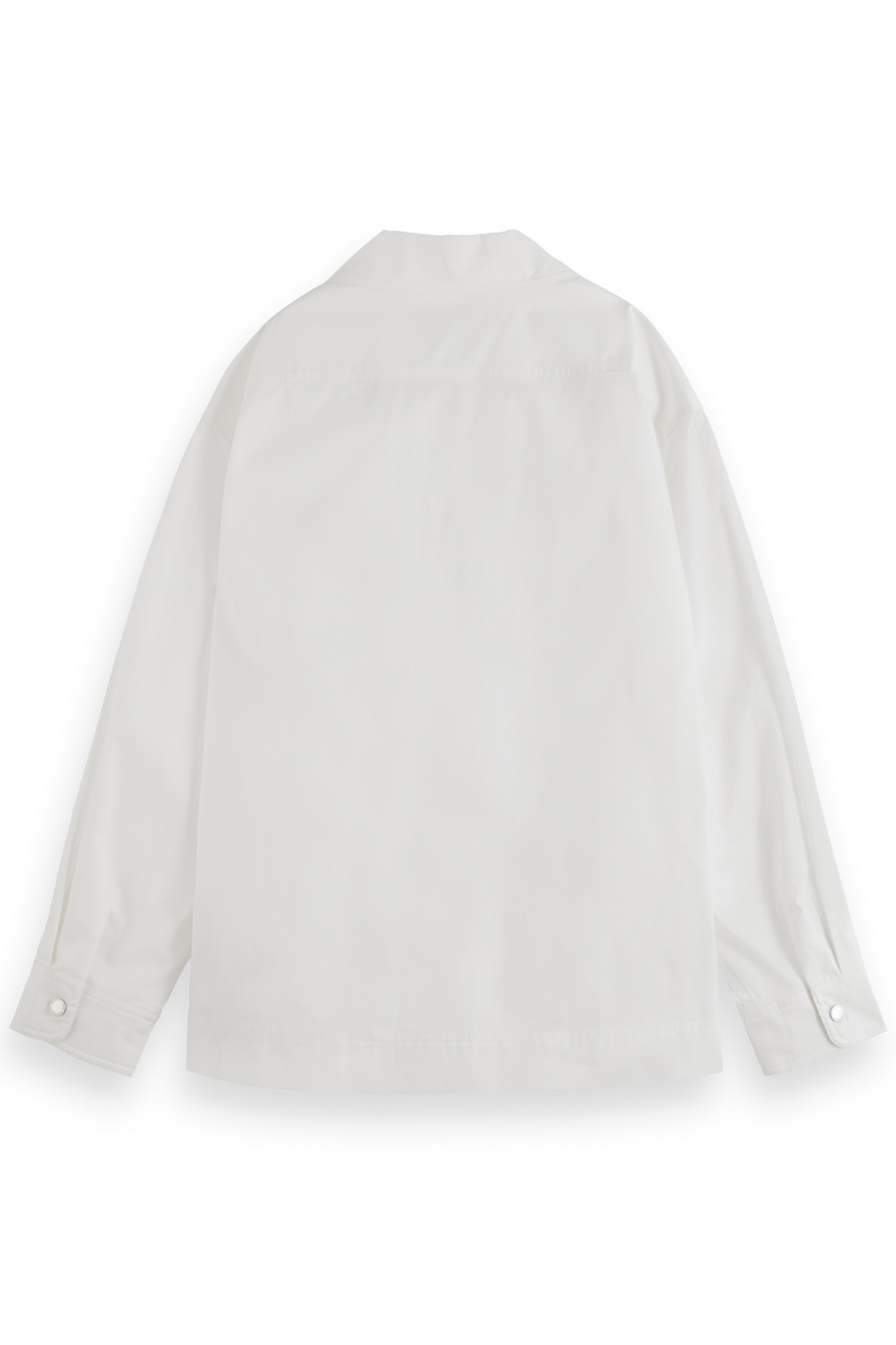 UTILITY SHIRT WITH ZIP WHITE 2