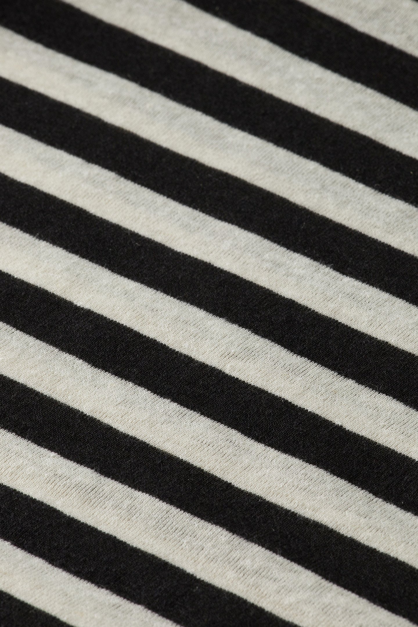 STRIPED LONG SLEEVE T-SHIRT WITH LUREX BINDING SOFT ICE BLAC 3