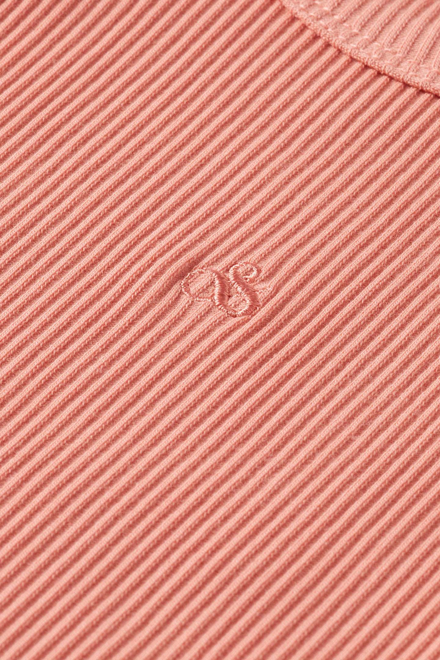 RACER RIB TANK CLAY PINK 3