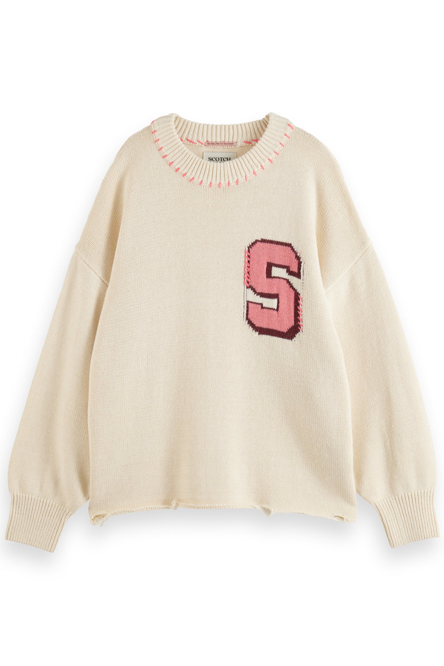 VARSITY OVERSIZED PULLOVER SOFT ICE 4