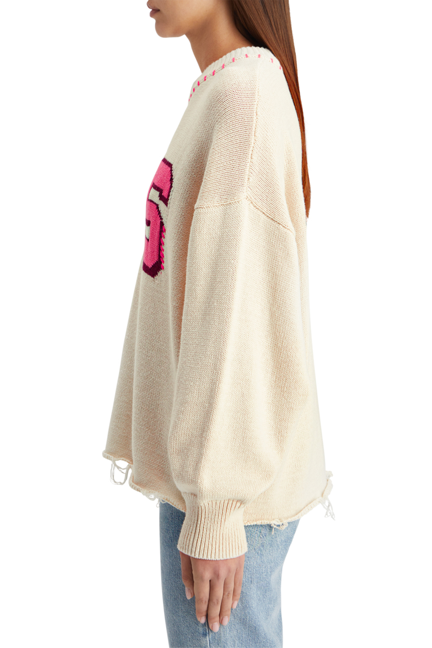 VARSITY OVERSIZED PULLOVER SOFT ICE 6