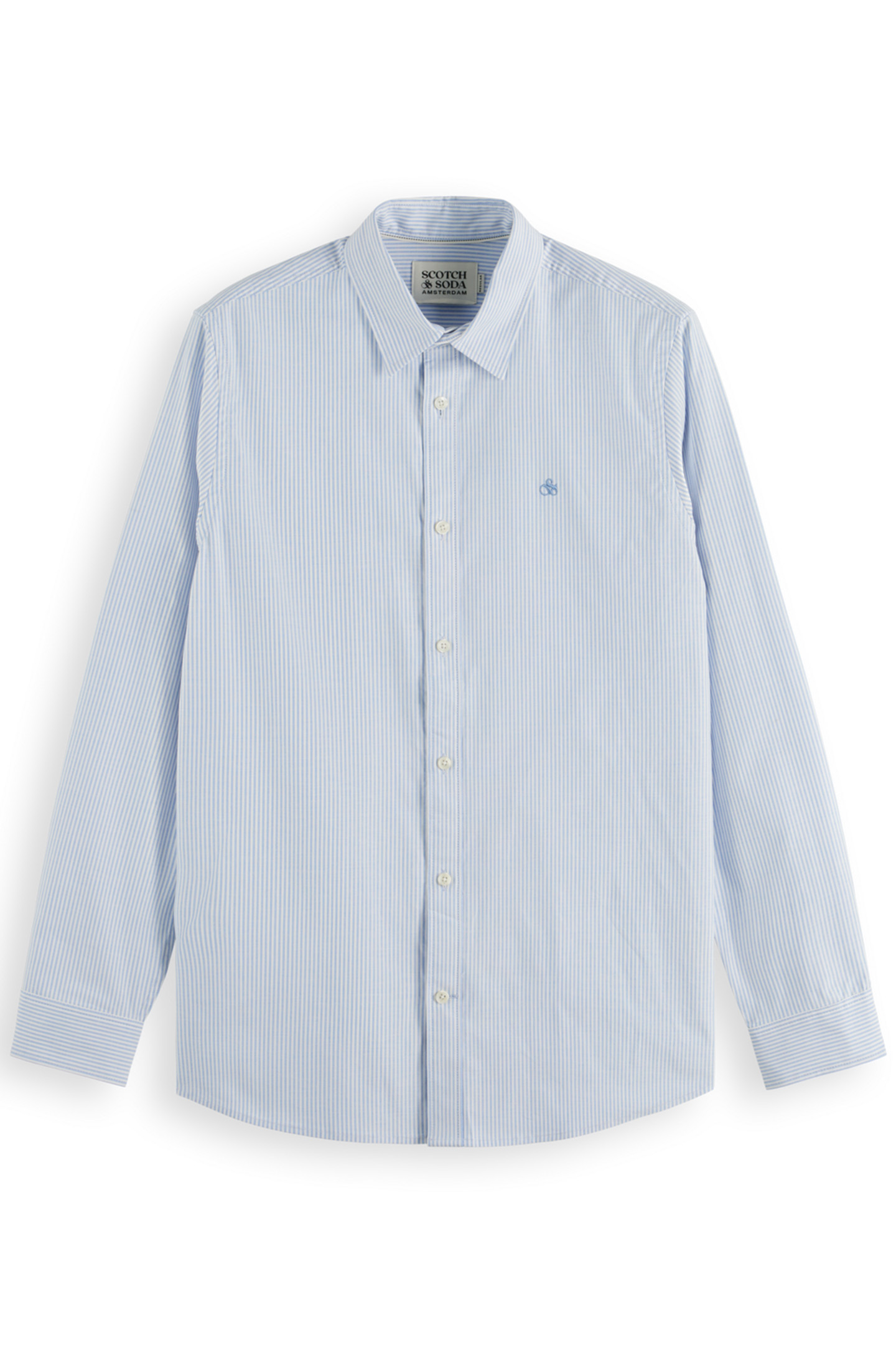 BOY OXFORD STRIPE BLUE STRIPE 1