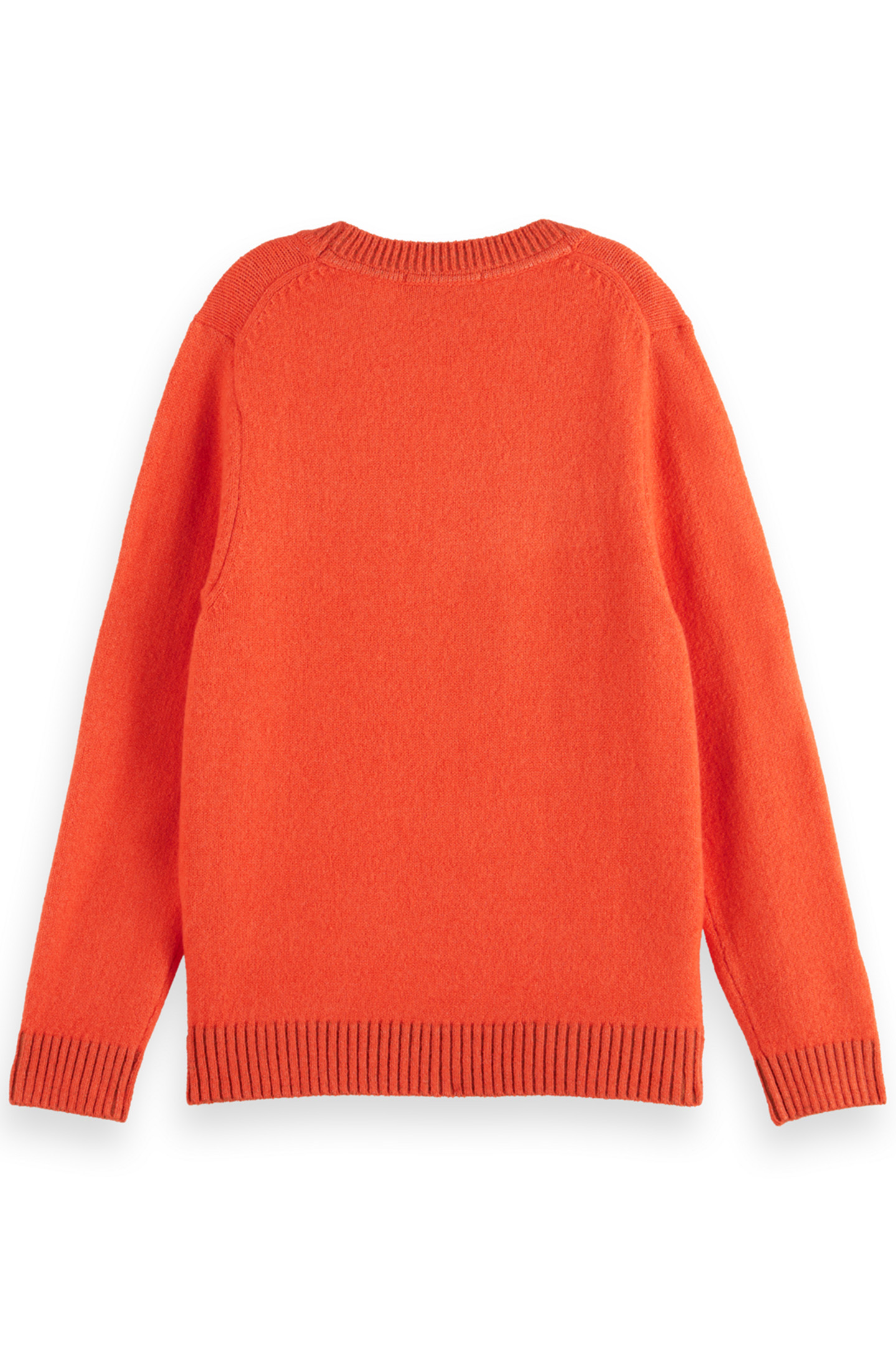 BOY SOFT KNIT PULLOVER STORY TELLING ORANGE 2