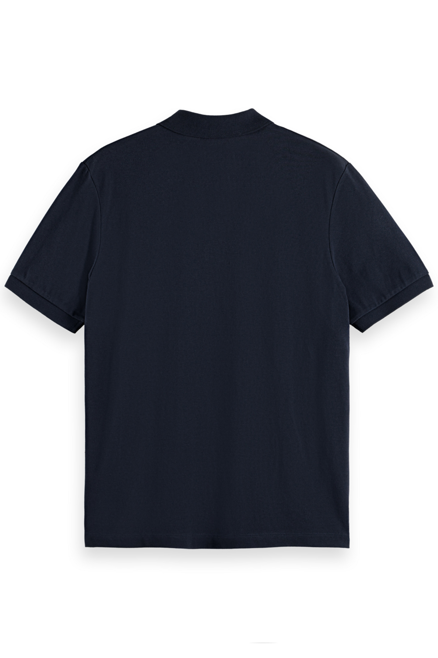 BOY GARMENT-DYED SHORT-SLEEVED PIQUE POLO NIGHT 2