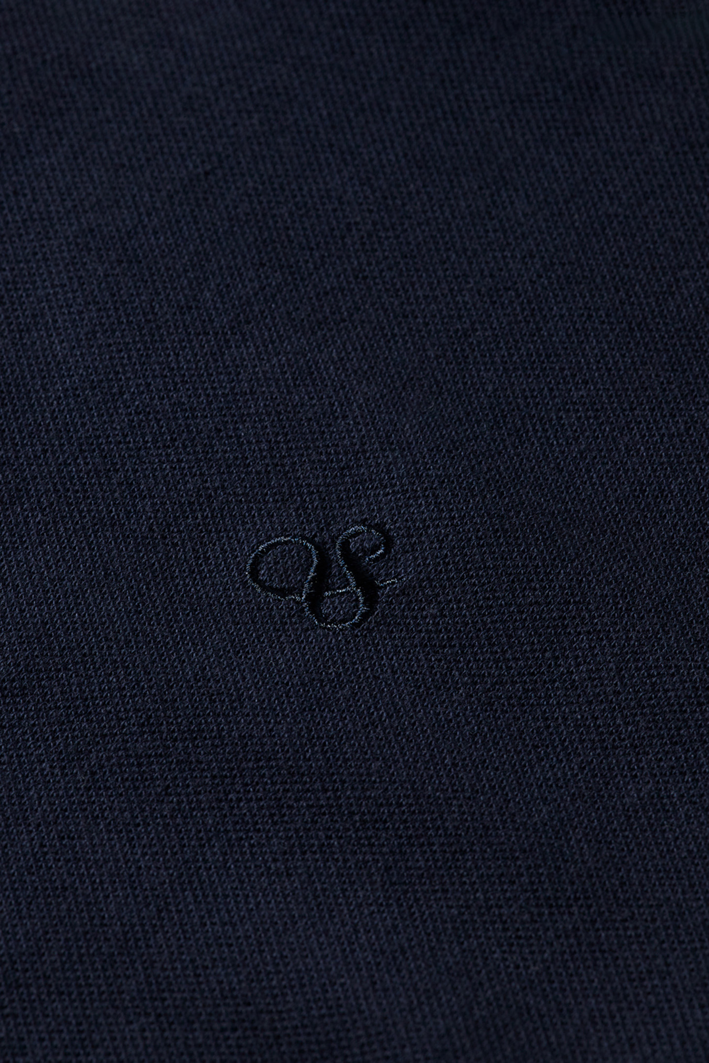 BOY GARMENT-DYED SHORT-SLEEVED PIQUE POLO NIGHT 3