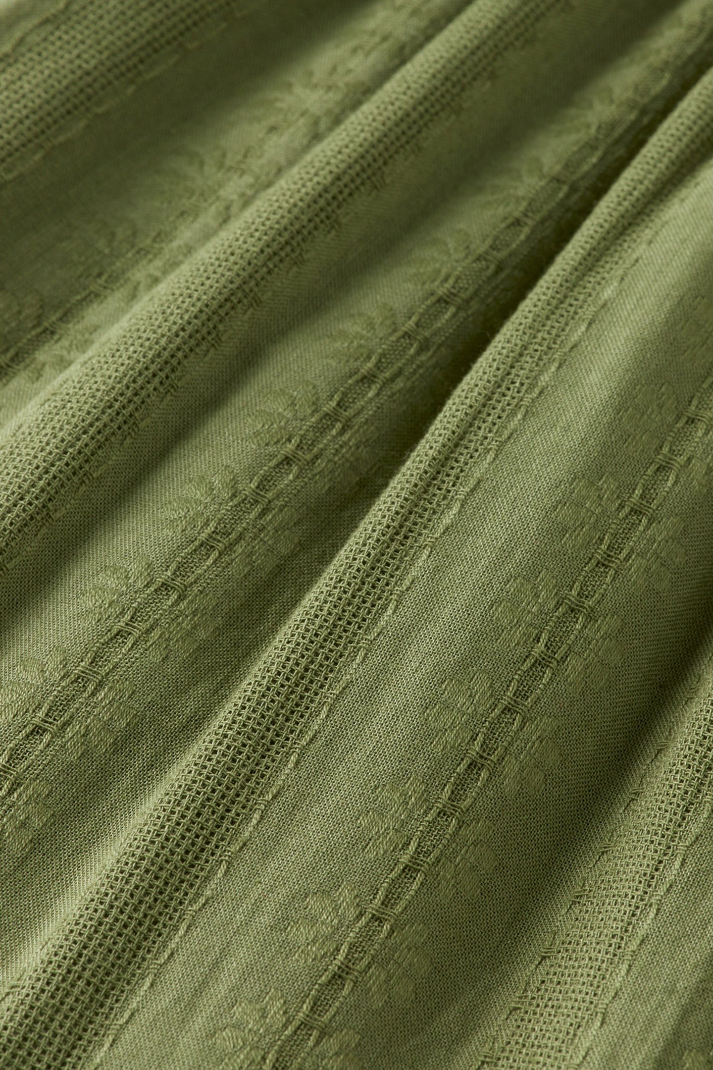 GIRL PRETTY COTTON EASY DRESS WITH LUREX DETAILS NEW MILITAR 3