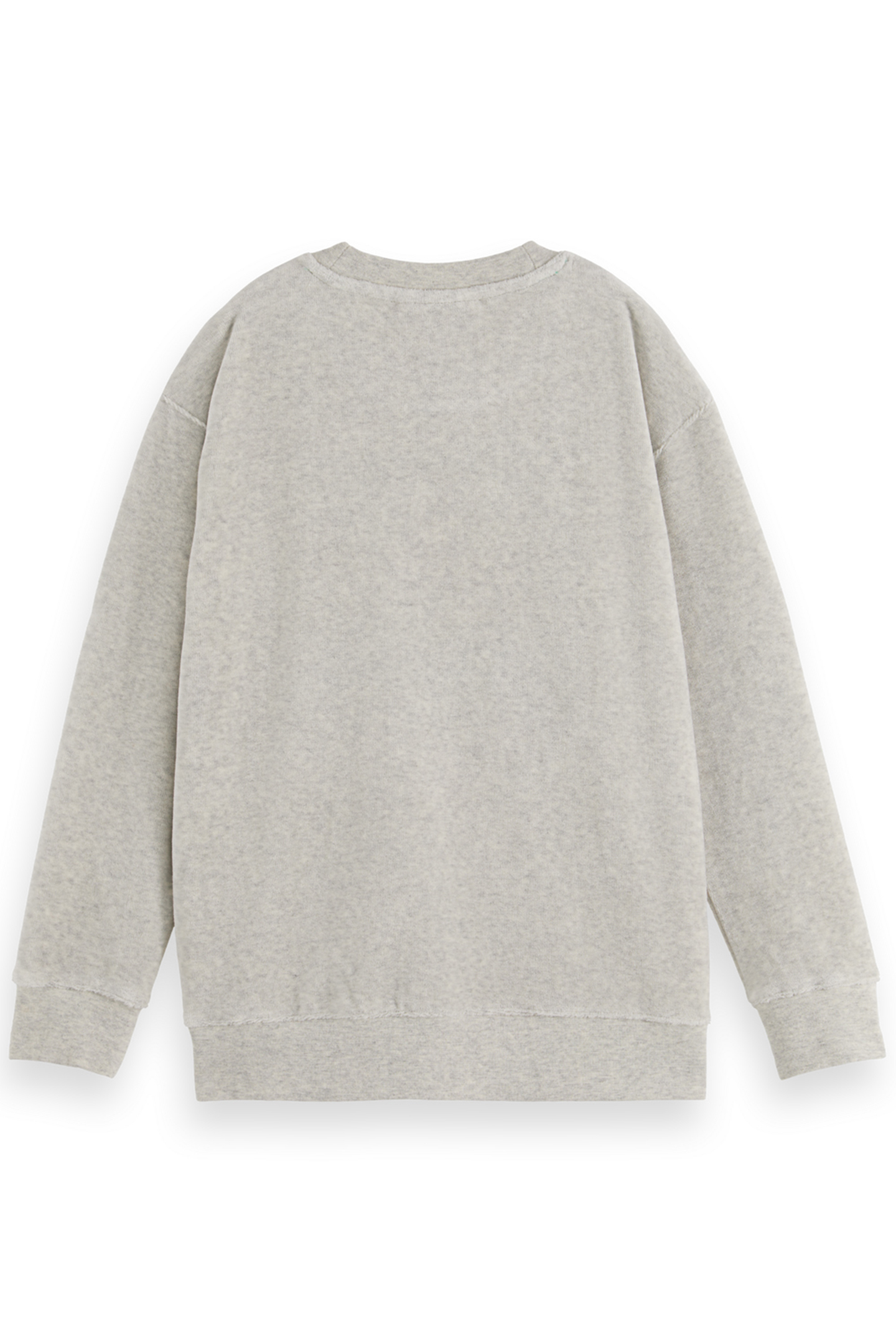 BOY TOWELLING SWEATSHIRT LIGHT GREY MELANGE 2