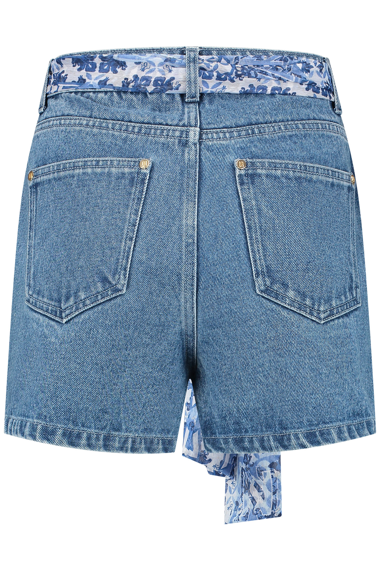 DARIEN SKORT MID BLUE DENIM 2