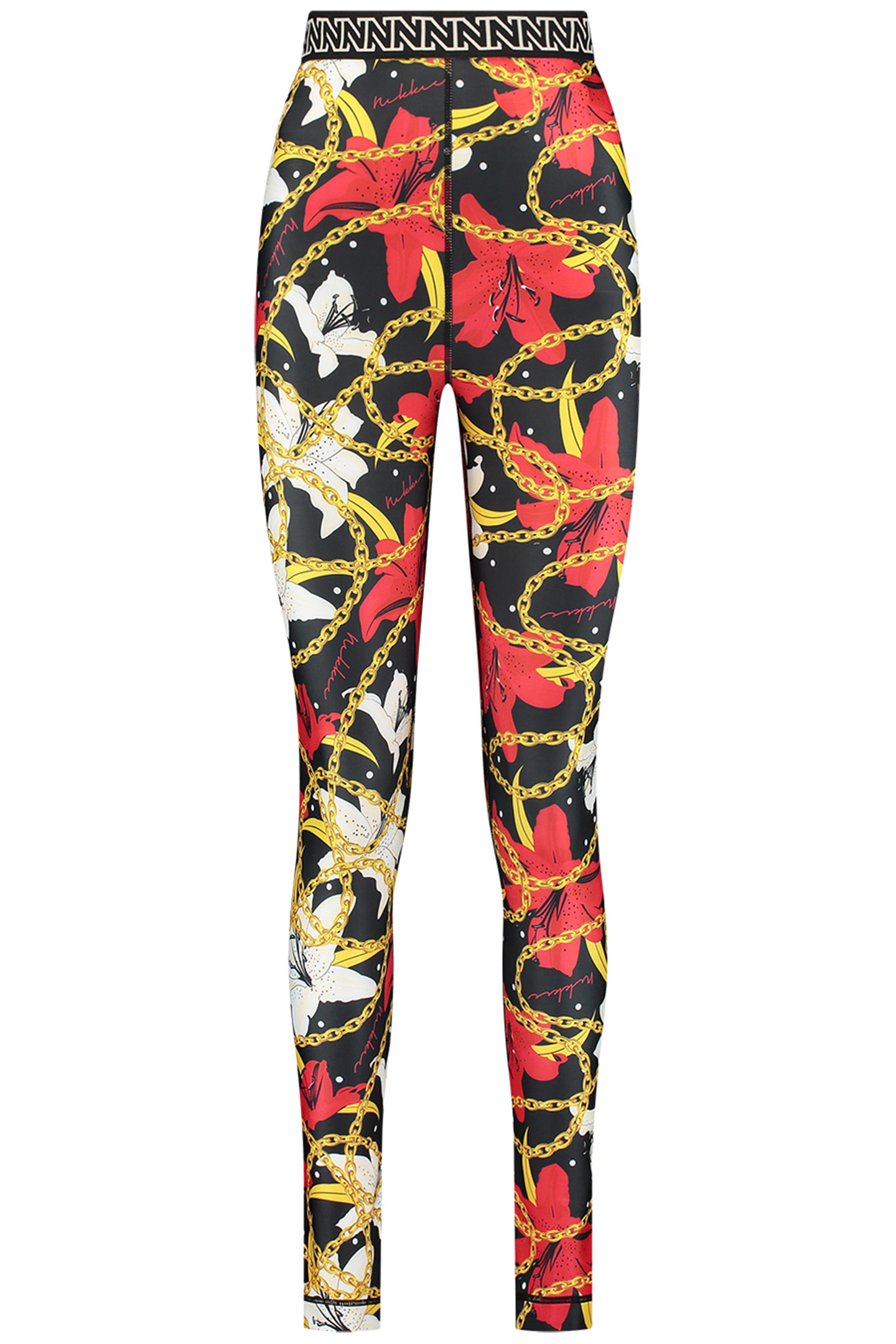 DELMAS LEGGING BLACK/GOJI BERRY 2