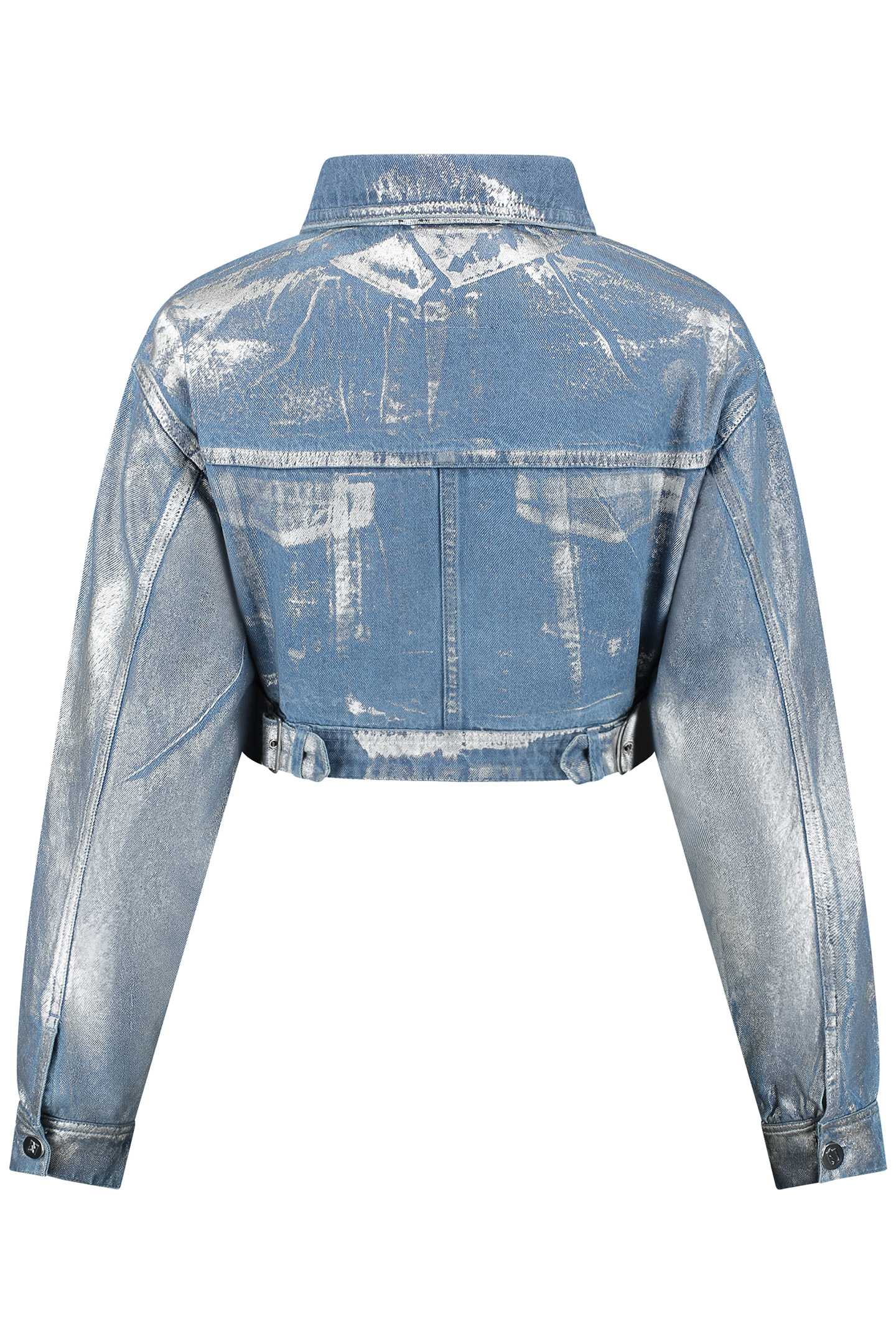 DARWIN JACKET BLUE DENIM/SILVER 3