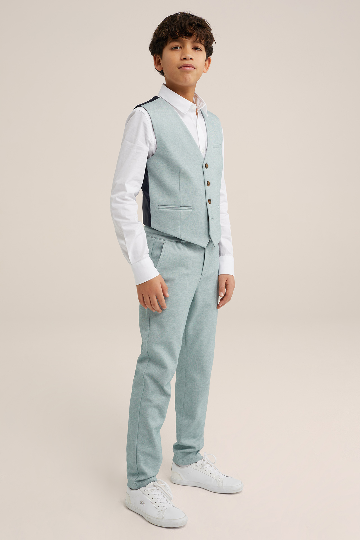 WAISTCOAT LIGHT GREEN 2