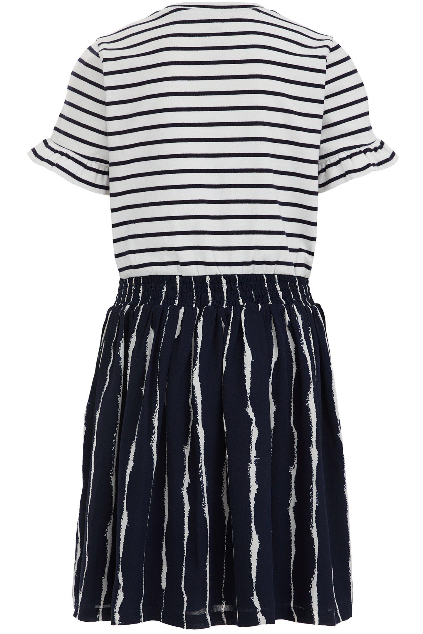 DRESS MID LENGTH DARK BLUE 4