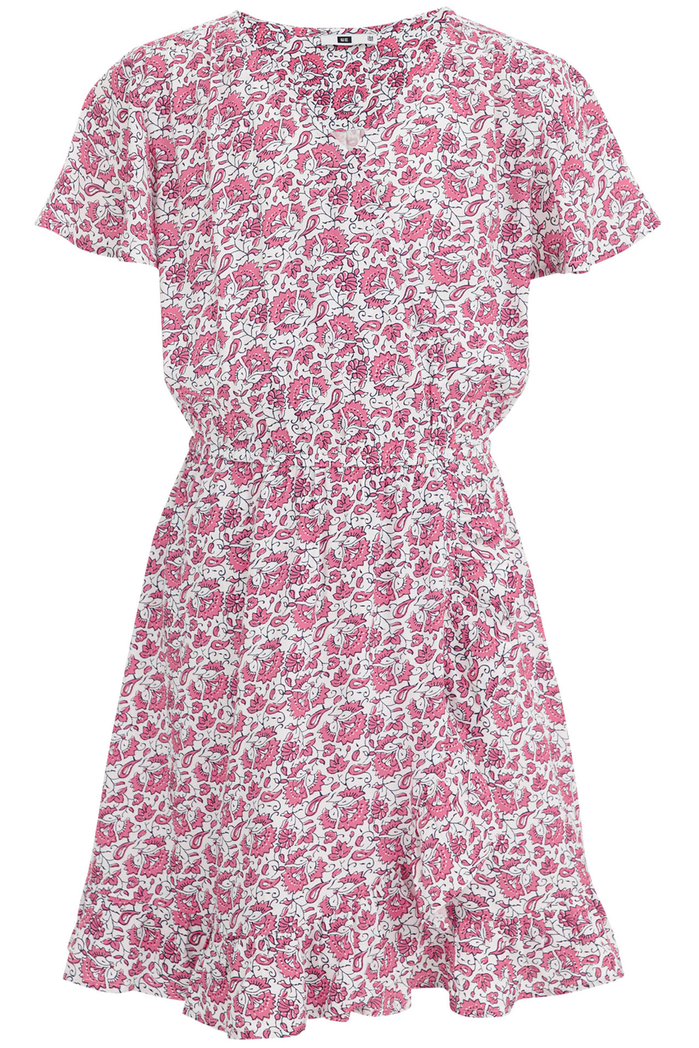 DRESS MID LENGTH PINK 3