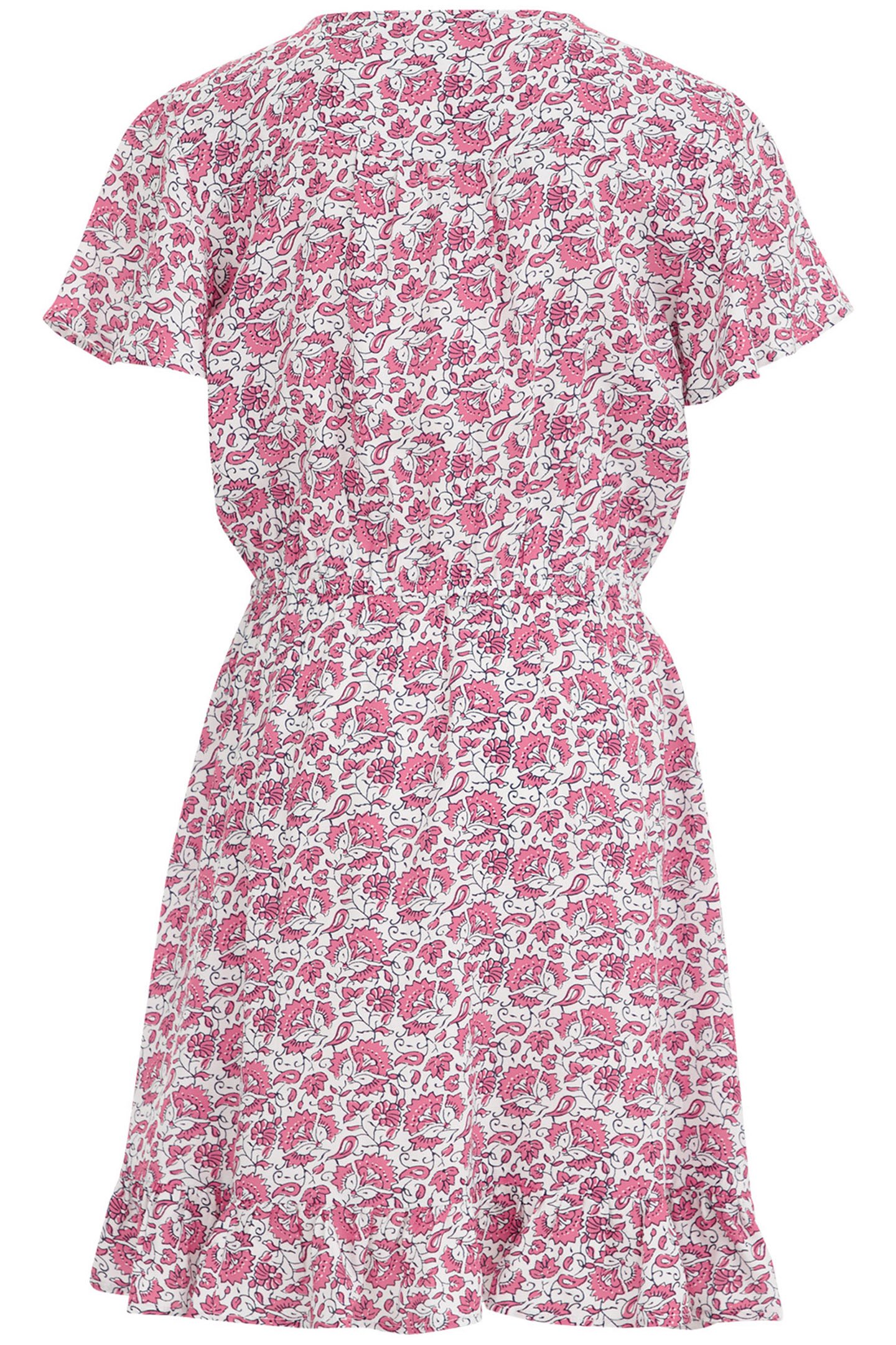 DRESS MID LENGTH PINK 4