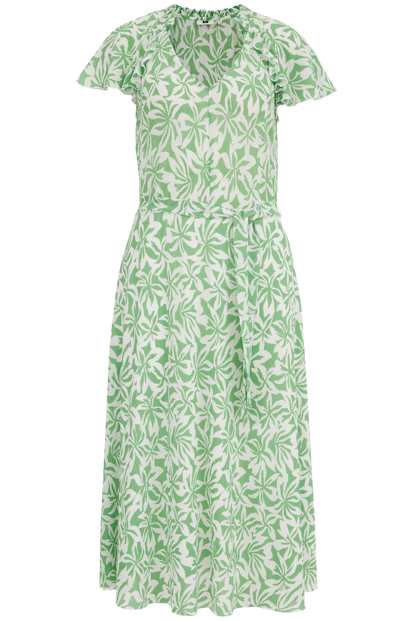 DRESS MIDI GREEN 3