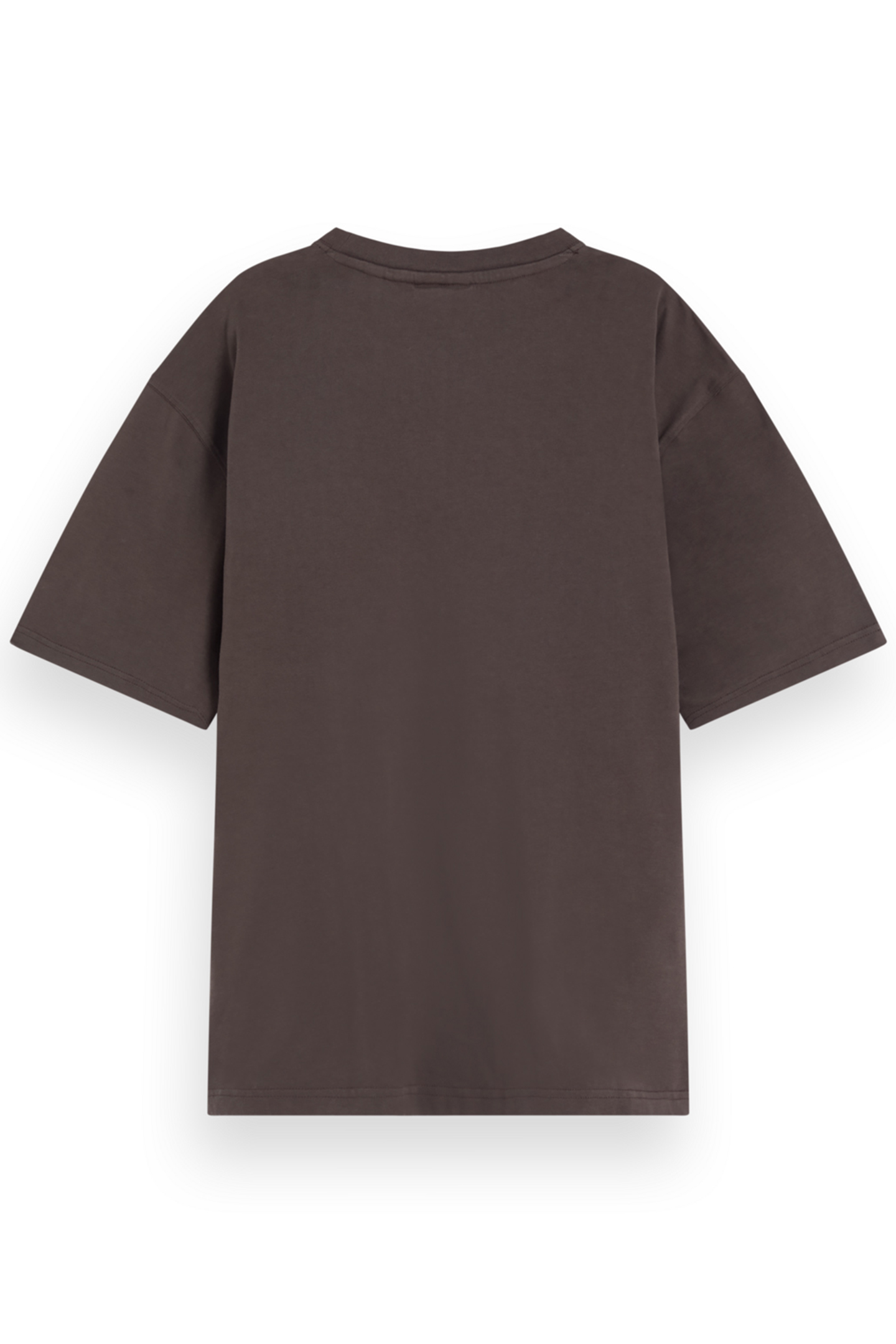 3 CROSSES LOOSE FIT POCKET T-SHIRT COFFEE 5